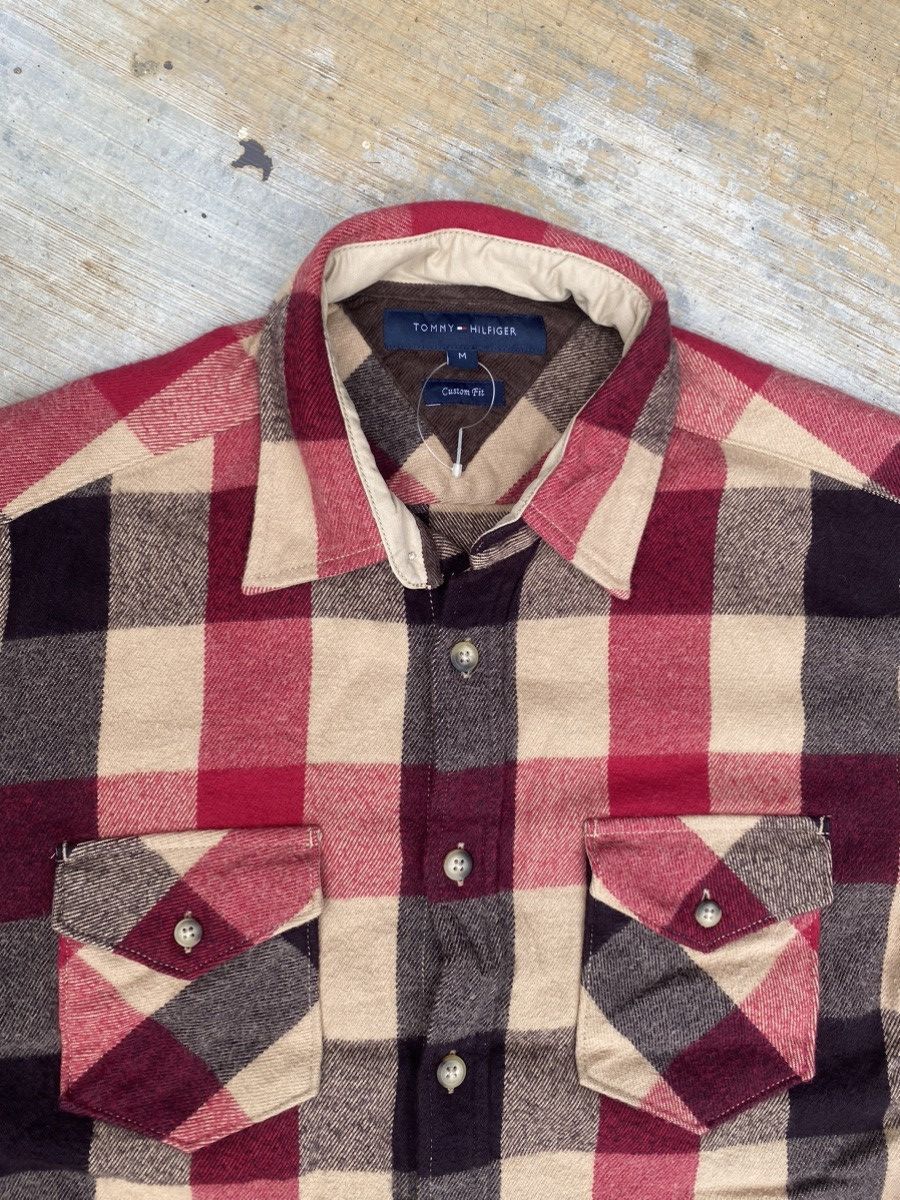 Flannel × Tommy Hilfiger Tommy Hilfiger Custom Fit Flannel Size US M / EU 48-50 / 2 - 3 Thumbnail