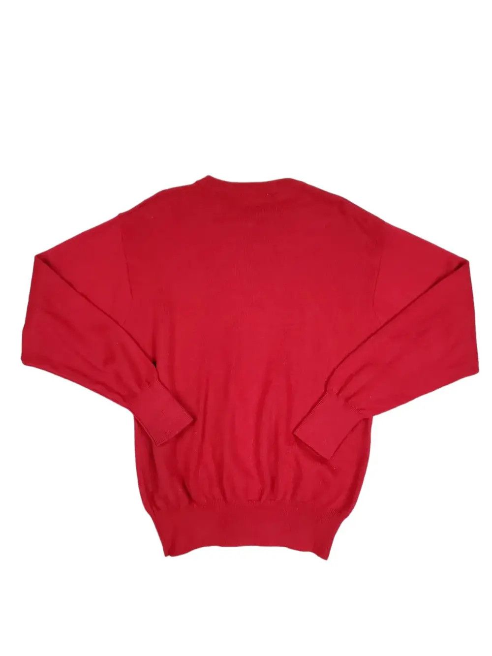 Vintage × Yves Saint Laurent Yves Saint Laurent Red Knitwear Size US L / EU 52-54 / 3 - 2 Thumbnail