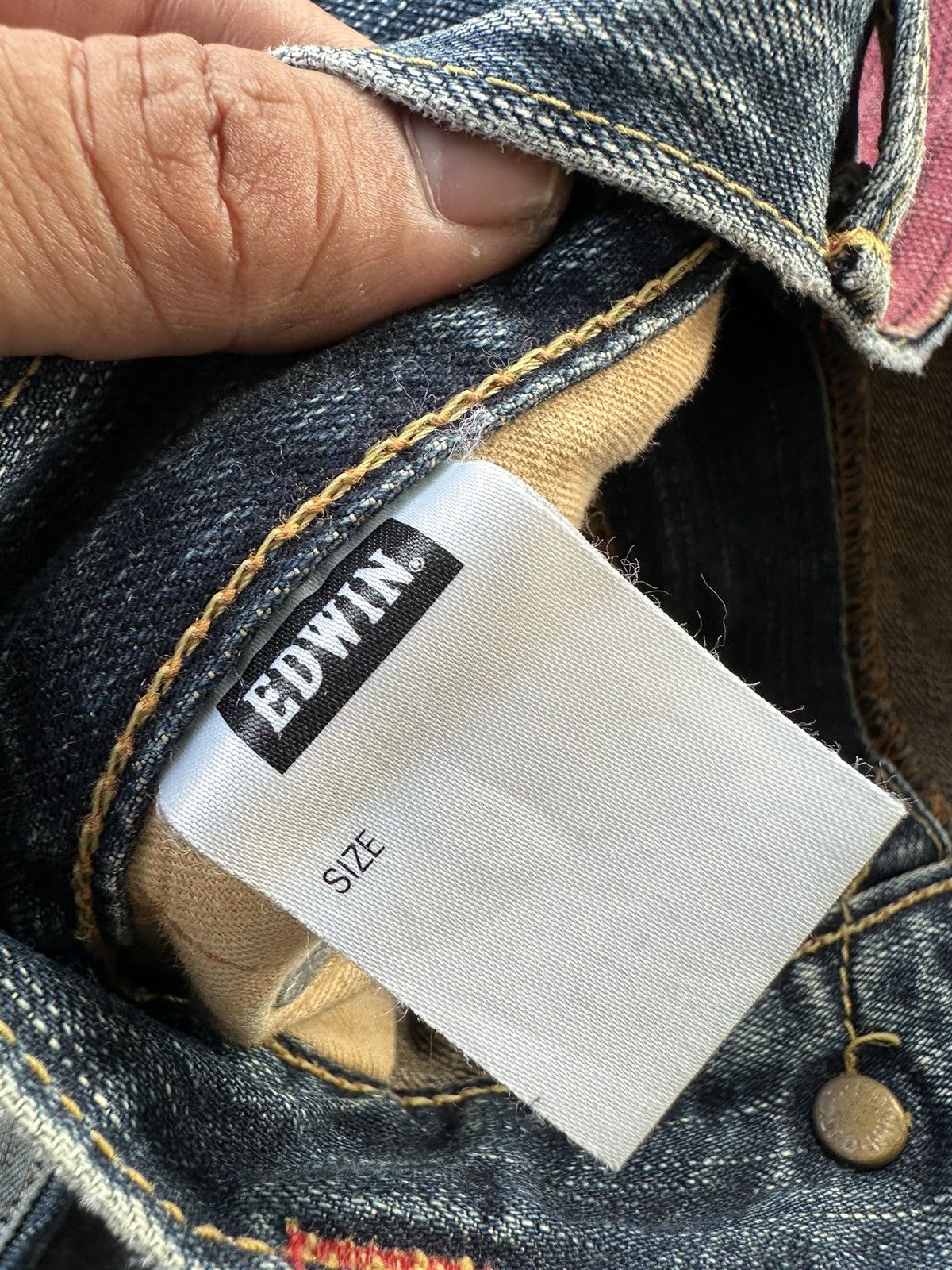 Edwin Vintage Edwin 504 Faded Washed Denim 32x32 D326 Size US 32 / EU 48 - 17 Thumbnail
