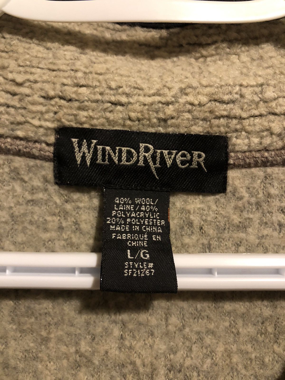 Vintage × Windriver Vintage WindRiver Wool Pullover Fleece Sweater Size US L / EU 52-54 / 3 - 3 Thumbnail