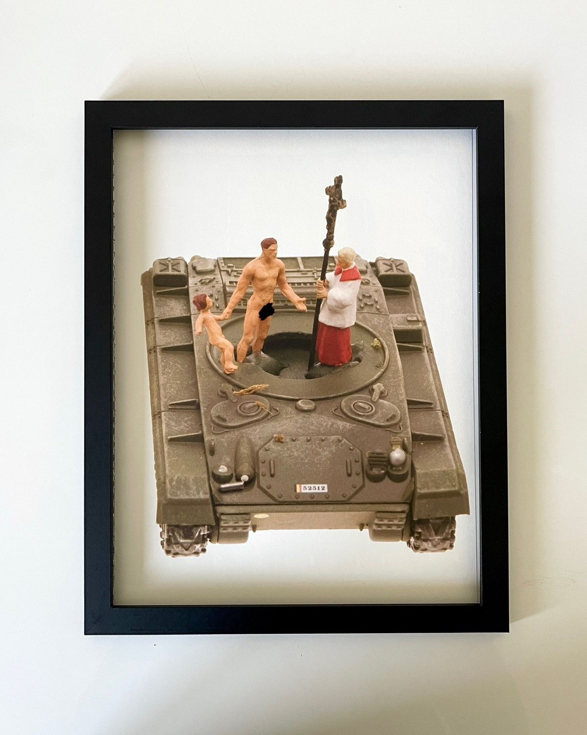 Chrome Hearts × Vintage Chrome Hearts figurines Framed poster 9x11 Size ONE SIZE - 1 Thumbnail