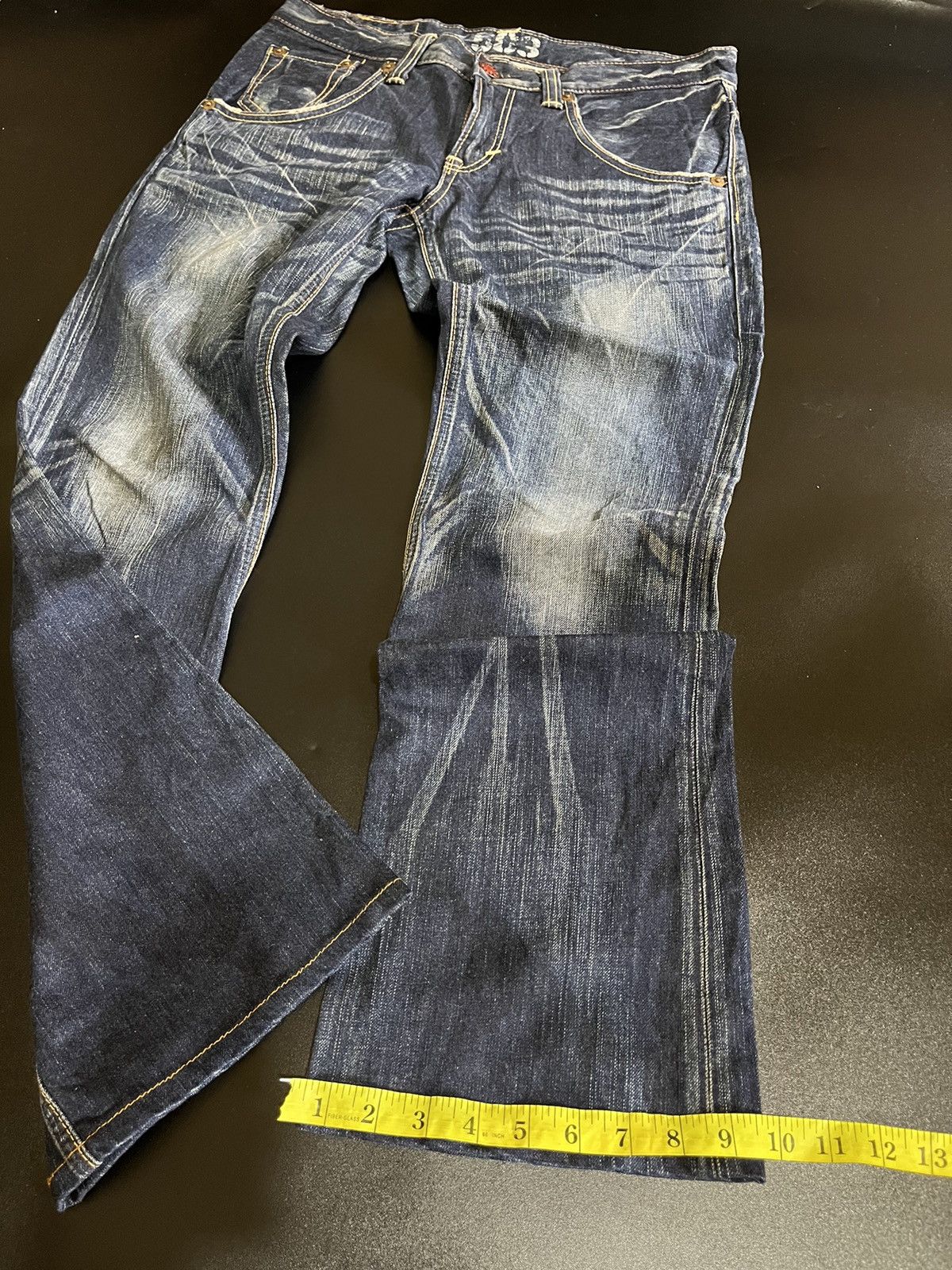 Edwin vintage denim edwin japan flared jeans pant Size US 32 / EU 48 - 11 Thumbnail
