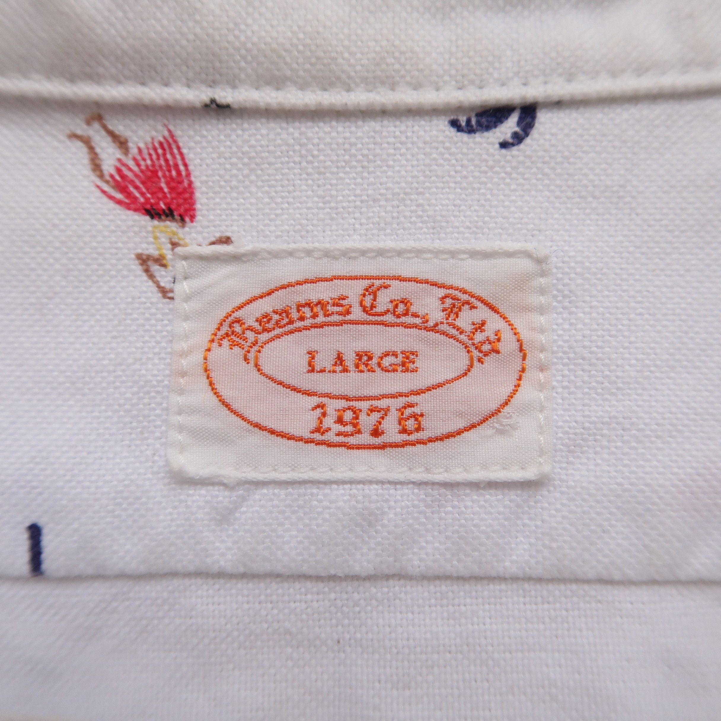 Beams Plus Vintage 1976 Beams Dancing Girl Oxford Shirt Size US L / EU 52-54 / 3 - 4 Thumbnail