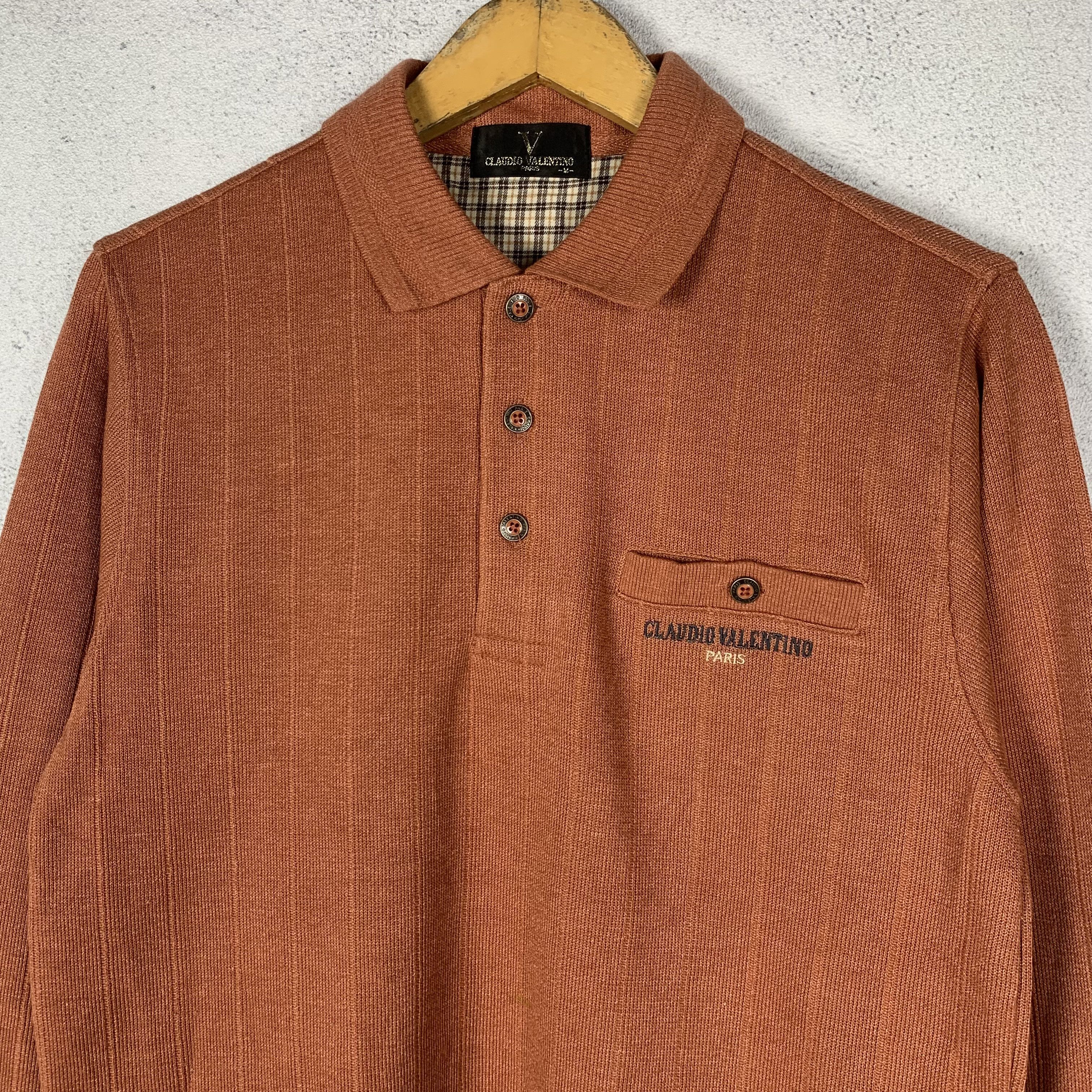 Valentino Vintage Claudio Valentino Sweatshirt Crewneck Size US S / EU 44-46 / 1 - 2 Thumbnail