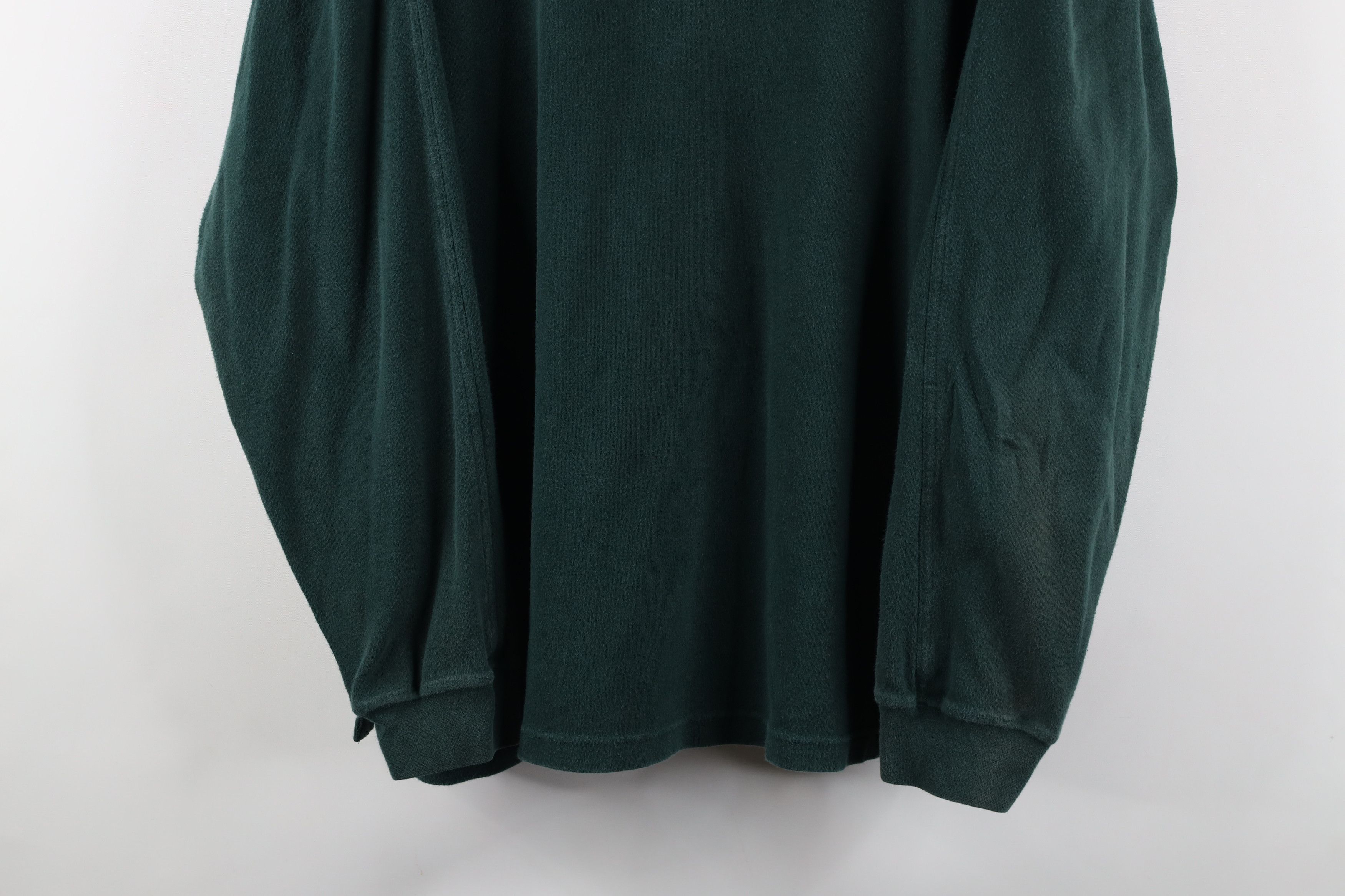 Vintage Vintage 90s Streetwear Long Sleeve Rugby Polo Shirt Green Size US XL / EU 56 / 4 - 3 Thumbnail