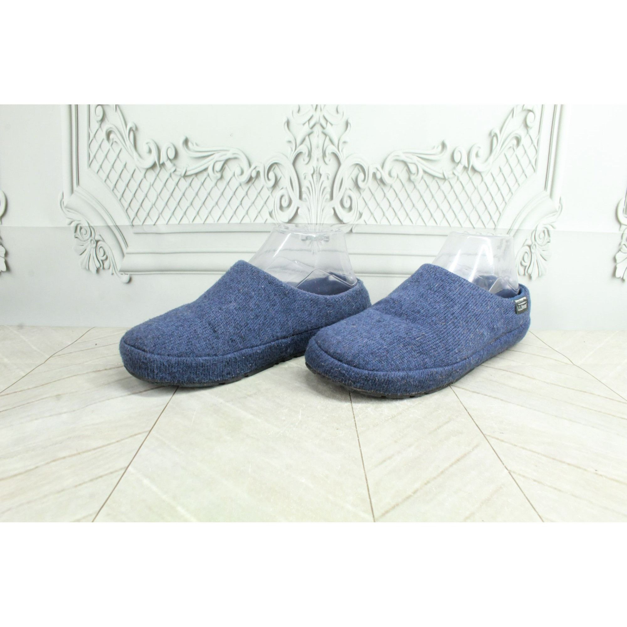 L.L. Bean LL Bean Womens Polyester Fleece Sweater Slipper Scuff Size US 6 / IT 36 - 3 Thumbnail