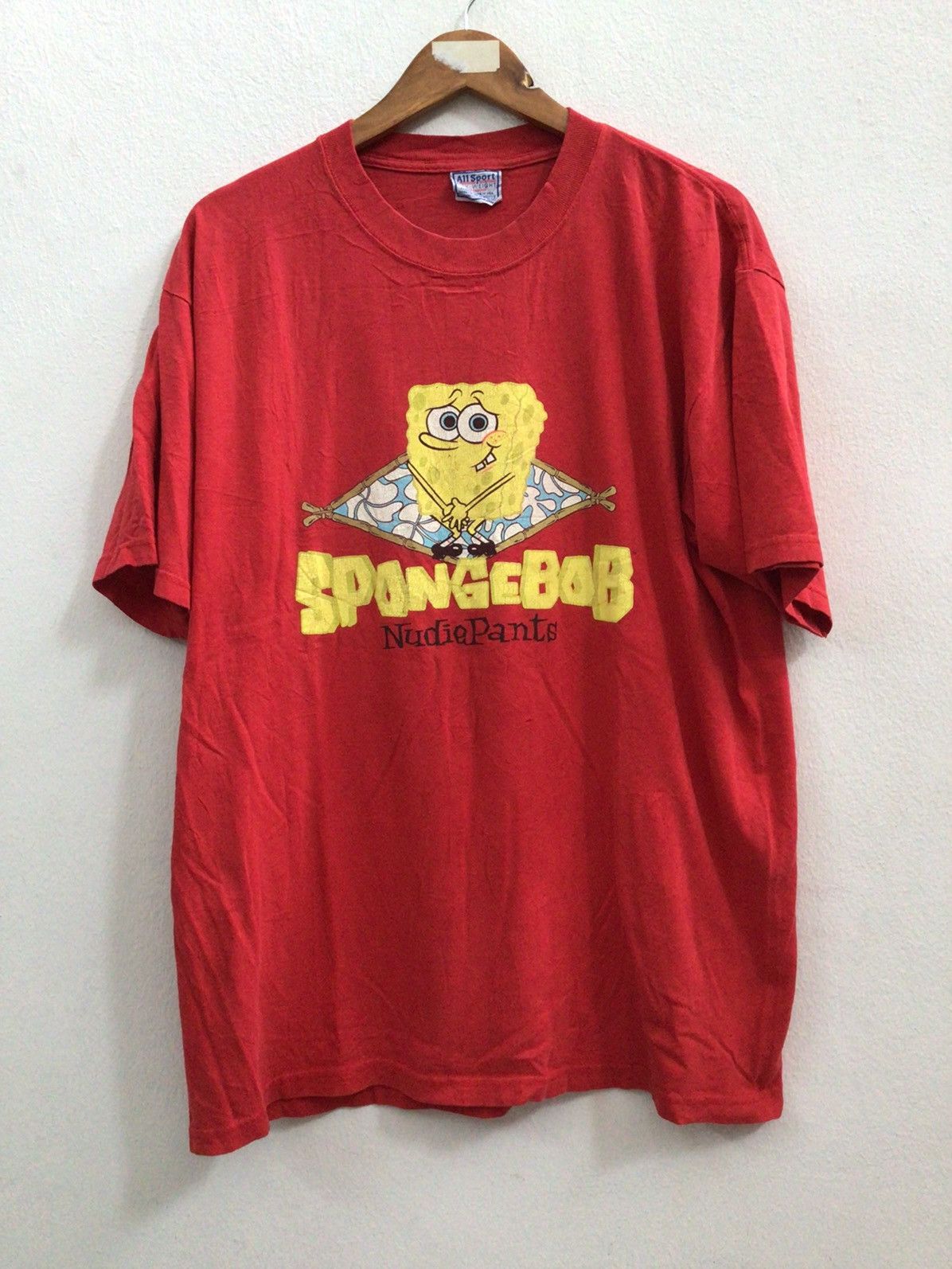 Vintage Spongebob nudiepants 90-00's | Grailed