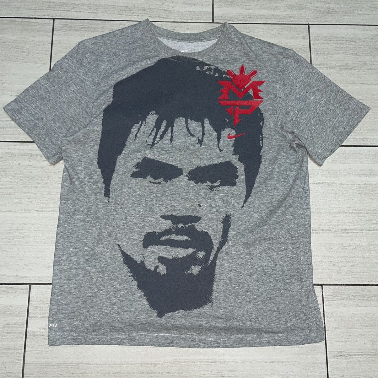 Nike Nike Manny Pacquiao Big Face T-shirt Size US L / EU 52-54 / 3 - 1 Thumbnail