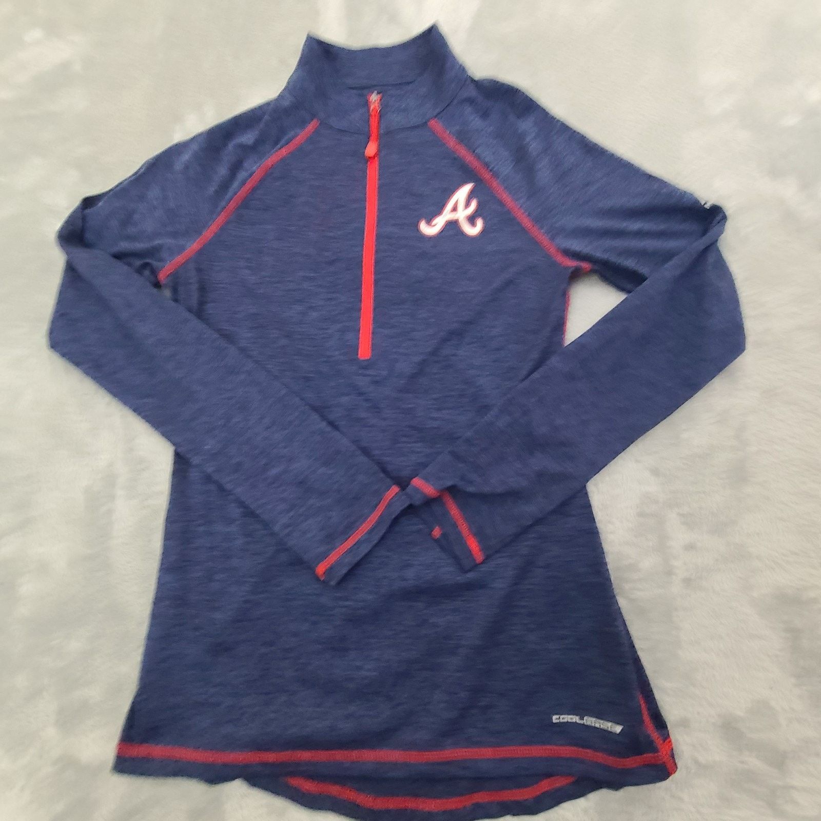 MLB Atlanta Braves Pullover Small Majestic Cool Base Size US S / EU 44-46 / 1 - 1 Thumbnail