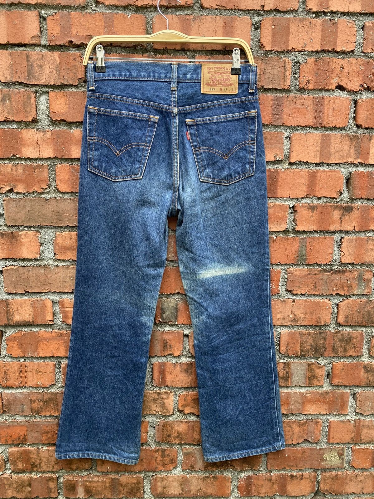 Levi's Vintage Clothing W30x27 Vintage levi's 517 flare bell bottom boot cut Size US 30 / EU 46 - 2 Thumbnail