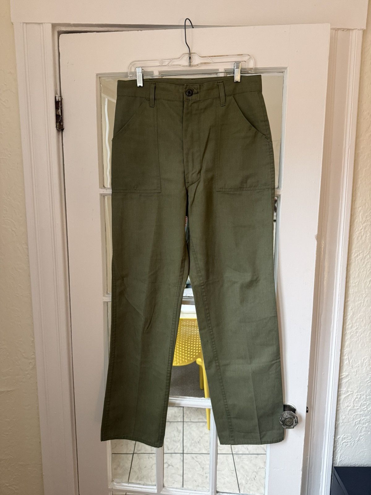 Vintage Vintage US Army OG-107 Pants Size US 31 - 1 Thumbnail