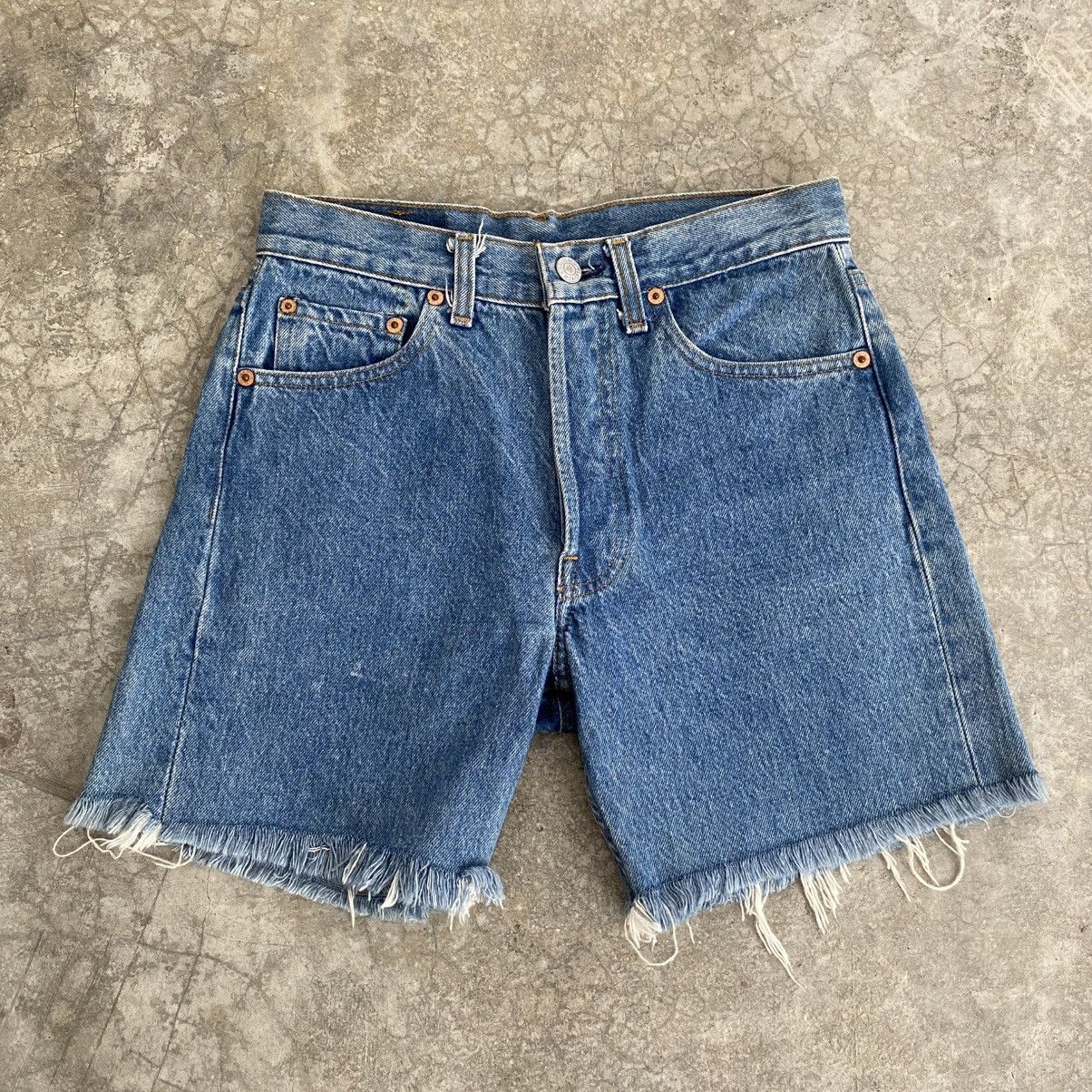 Levi's Size 27 Vintage 1991 Levis 501xx Denim Jeans Shorts Jorts Size US 27 - 2 Thumbnail