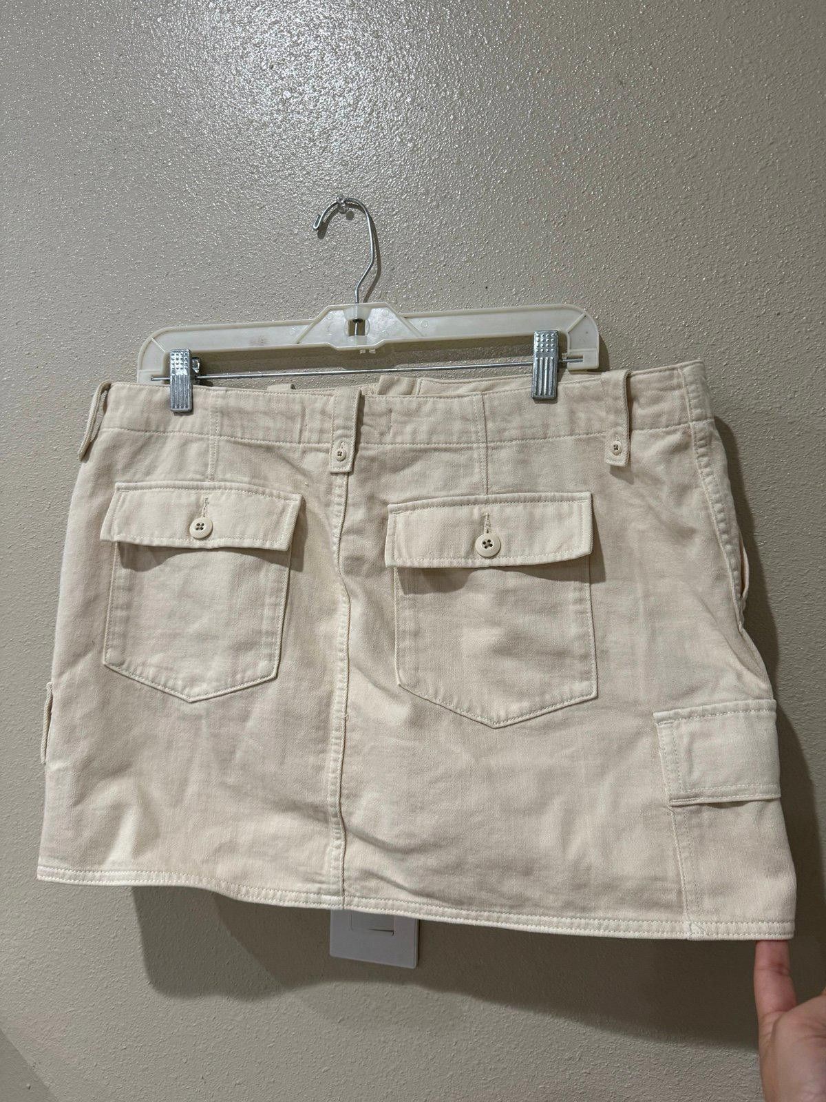 Designer Denium Forum 90’s Utility Skirt Size 32 Size 40" / US 18 - 2 Thumbnail