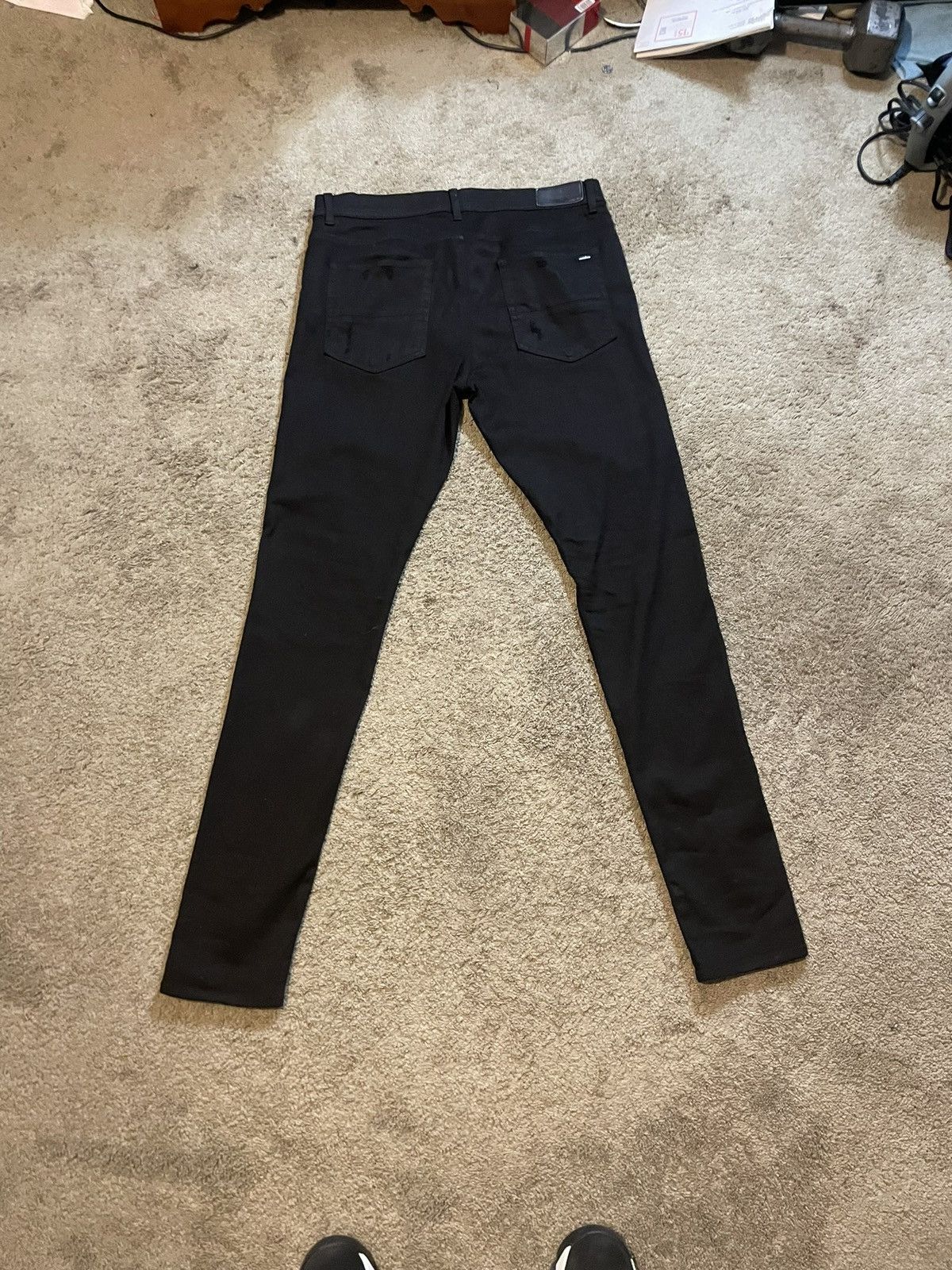 Amiri Sz 36 Black amiri jeans Size US 36 / EU 52 - 2 Thumbnail
