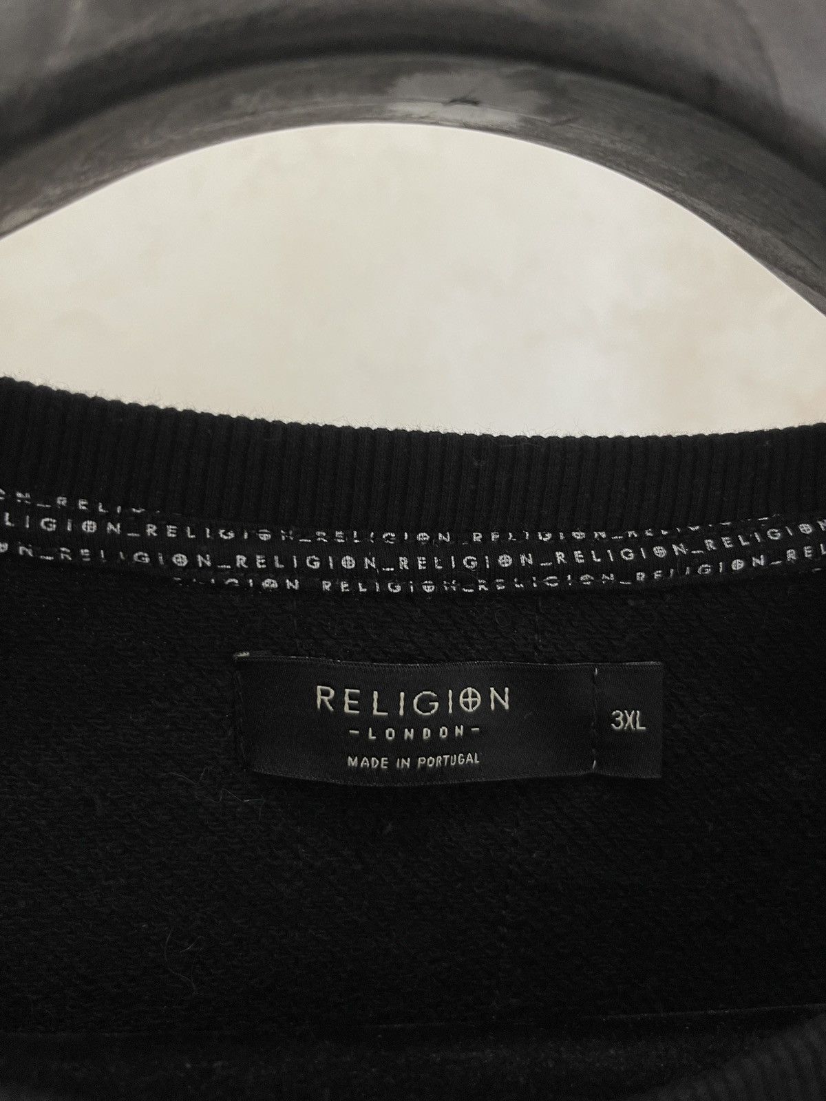Vintage Religion sweatshirt big skull logo size 3XL sweater Size US XXL / EU 58 / 5 - 4 Thumbnail