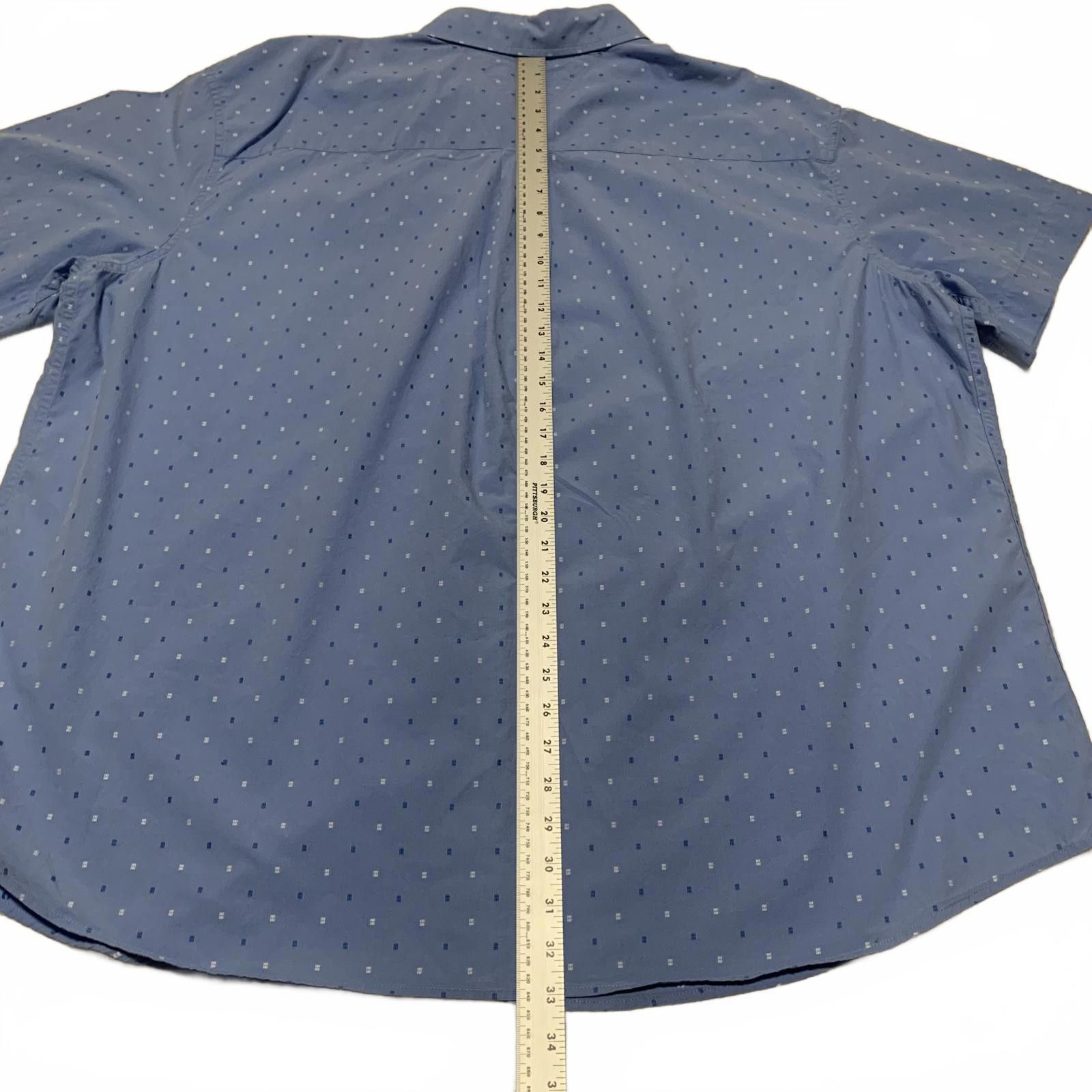 Tommy Hilfiger Tommy Hilfiger Men's Size 3XL Blue Casual Button-Down Shirt Size US XXL / EU 58 / 5 - 9 Thumbnail