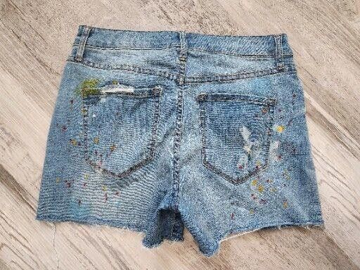 William Rast William Rast Jean Shorts 29 High Rise Short Paint Size 29" - 3 Thumbnail