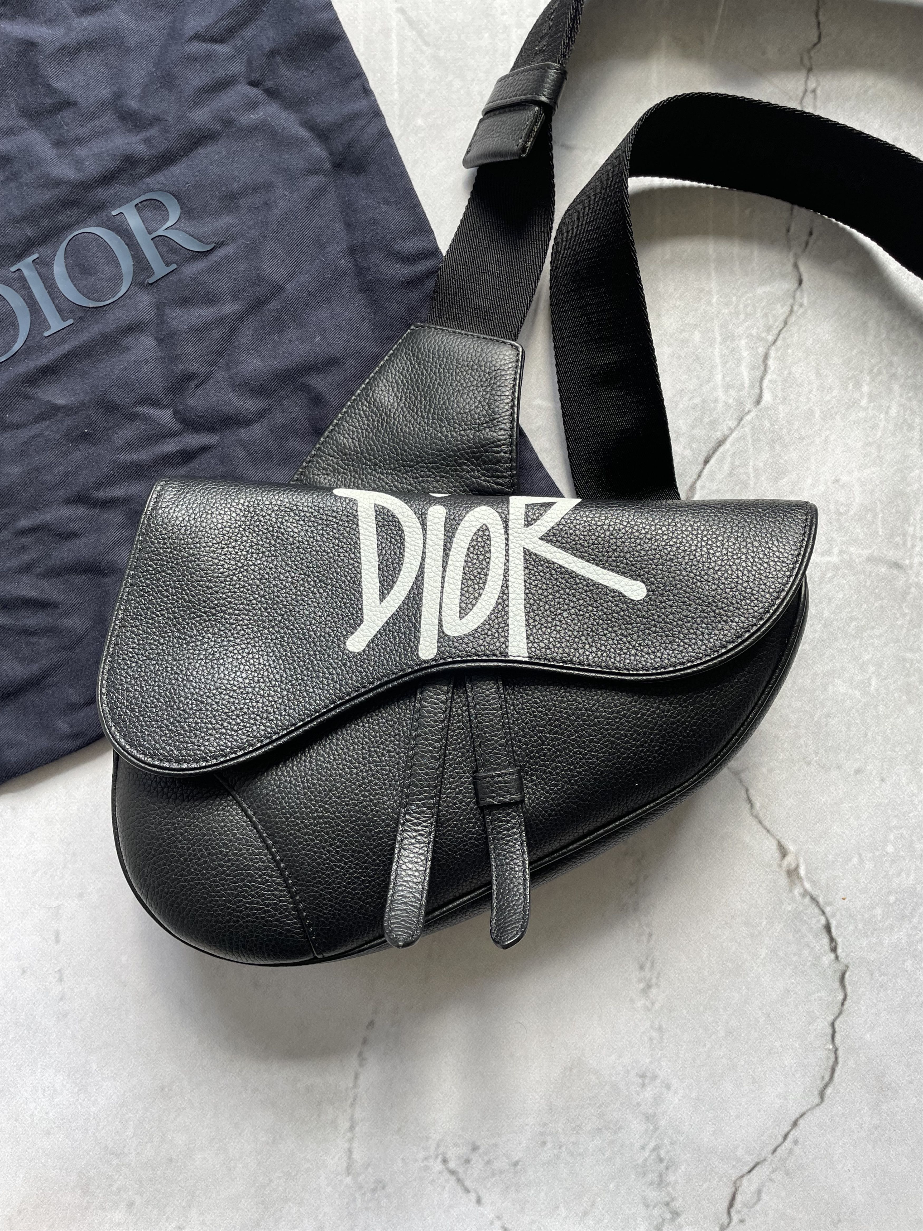 Dior × Stussy Shawn Stussy for Dior Saddle Bag Size ONE SIZE - 2 Thumbnail