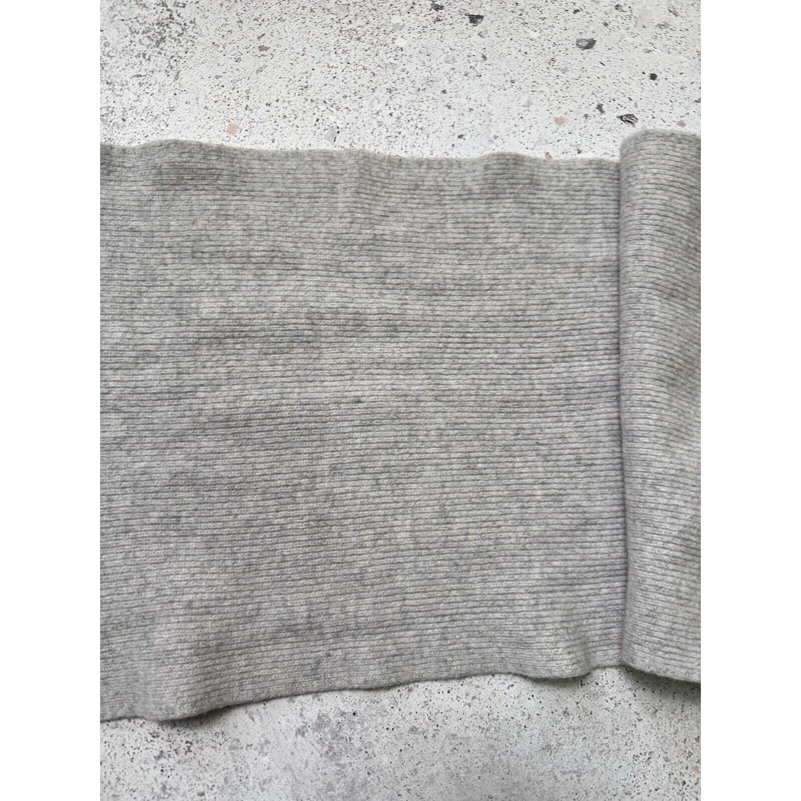 Max Mara Max Mara Weekend Wool Womens Scarf Grey Size ONE SIZE - 15 Thumbnail