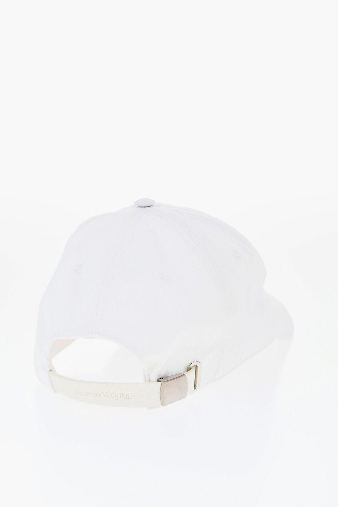 Alexander McQueen og1mm0925 Size: M / Hat / Cap in White Size ONE SIZE - 4 Thumbnail