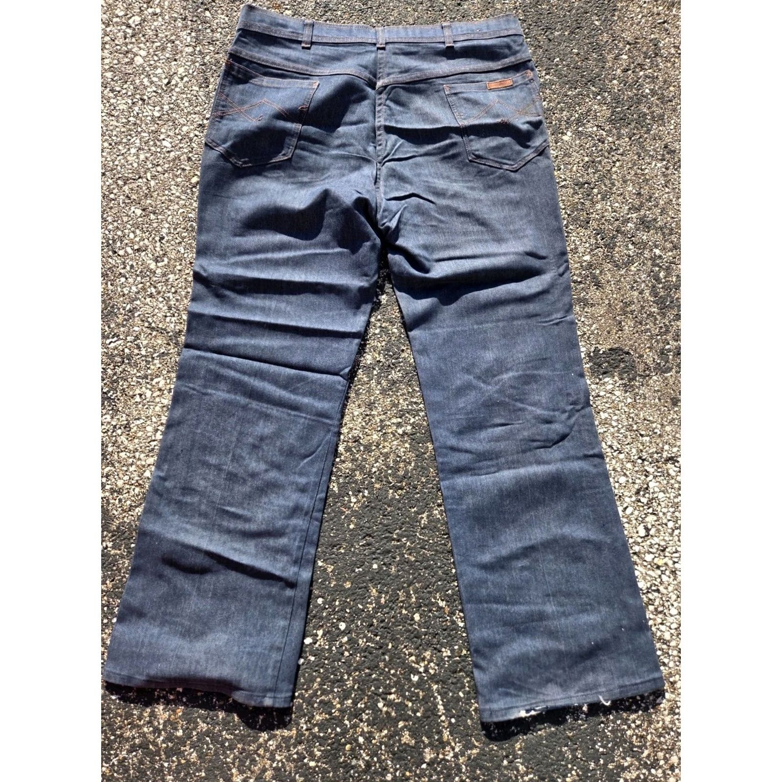 Vintage VINTAGE Sport-Abouts Jeans Bootcut 36x29 Blue Denim Mens 70s 80s USA Size US 36 / EU 52 - 5 Thumbnail