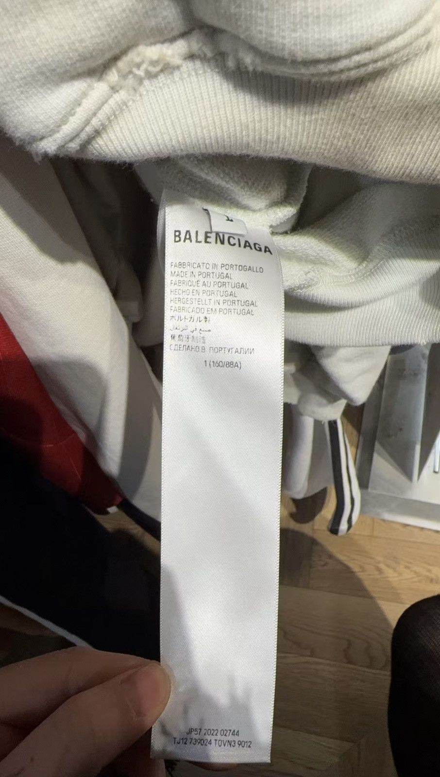 Balenciaga Balenciaga Graffiti Mudshow Hoodie Sz.1 Size US S / EU 44-46 / 1 - 7 Thumbnail