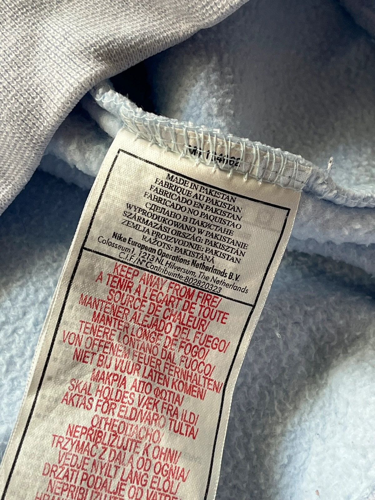 Nike Nike Sz XXL Sweatshirt Crewneck Rare Light Blue 2004 by Size US XXL / EU 58 / 5 - 8 Thumbnail