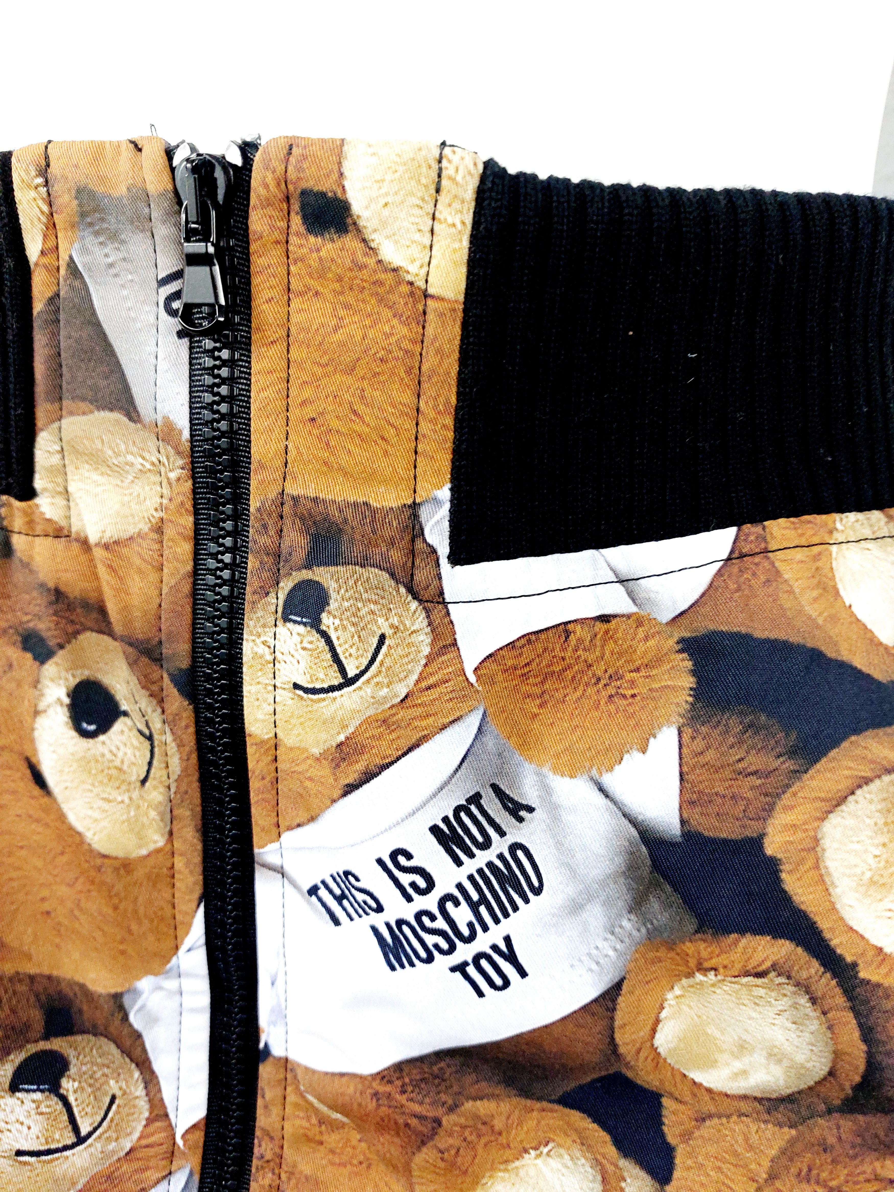Moschino Moschino Couture „This is not a Moschino Toy” Bear Skirt Size 28" / US 6 / IT 42 - 3 Thumbnail