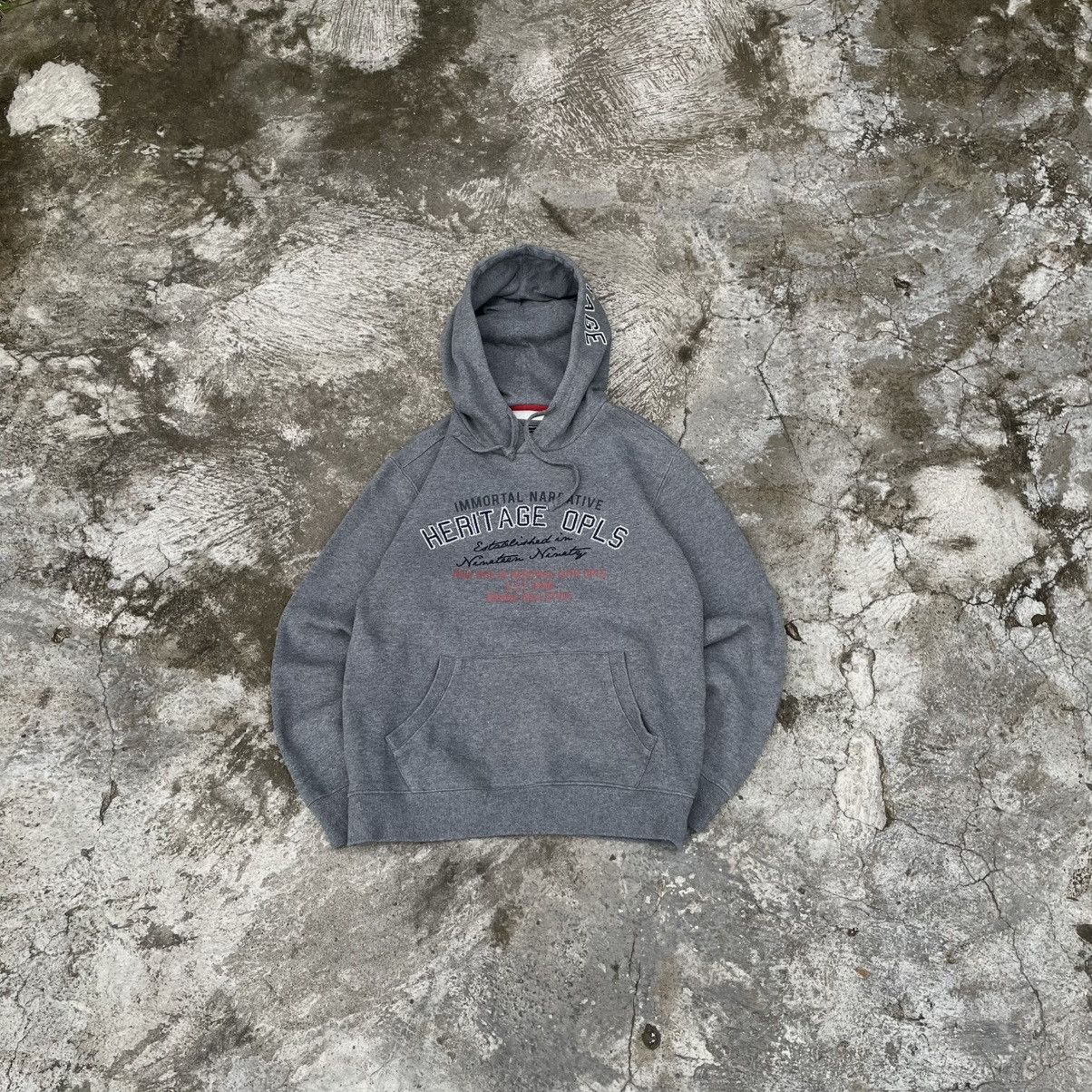 Vintage Hoodie omphalos grey Size US M / EU 48-50 / 2 - 1 Thumbnail