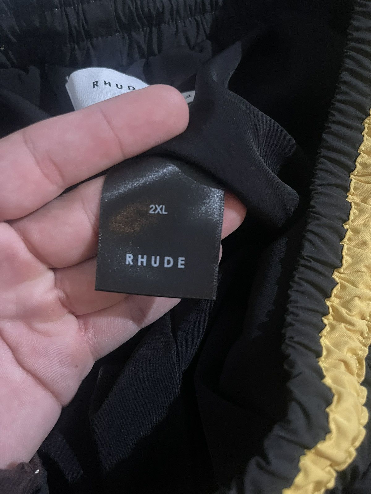 Rhude Rhude Black & White Track Pants Size US 42 / EU 58 - 9 Thumbnail