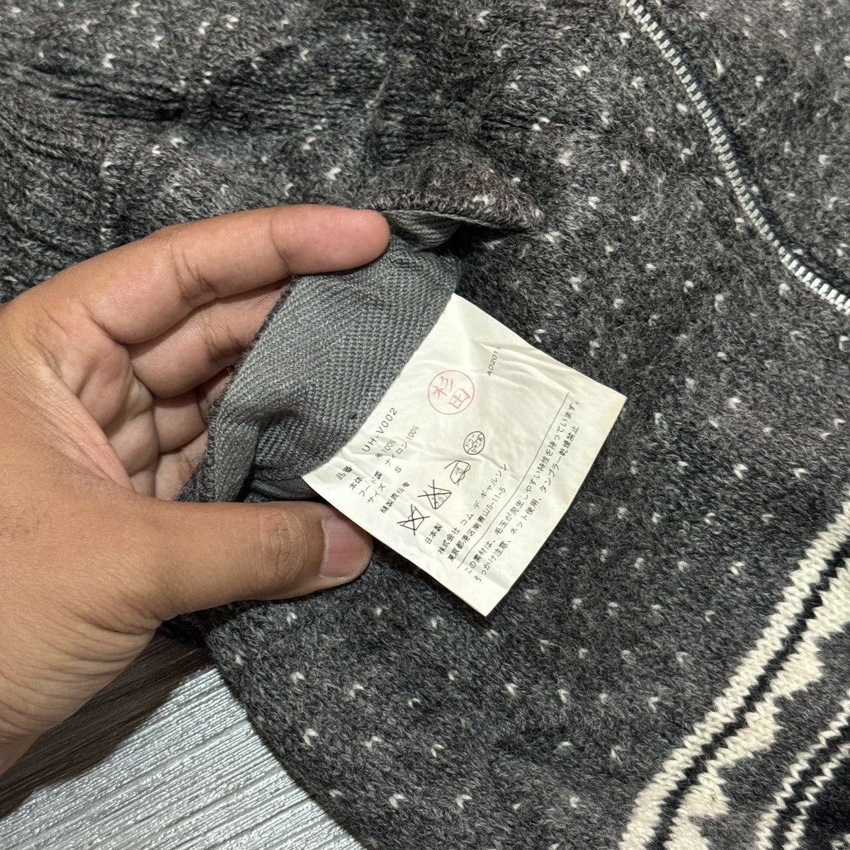 Comme des Garcons Comme Des Garcons Navajo Vest Hoodie Size US S / EU 44-46 / 1 - 4 Thumbnail