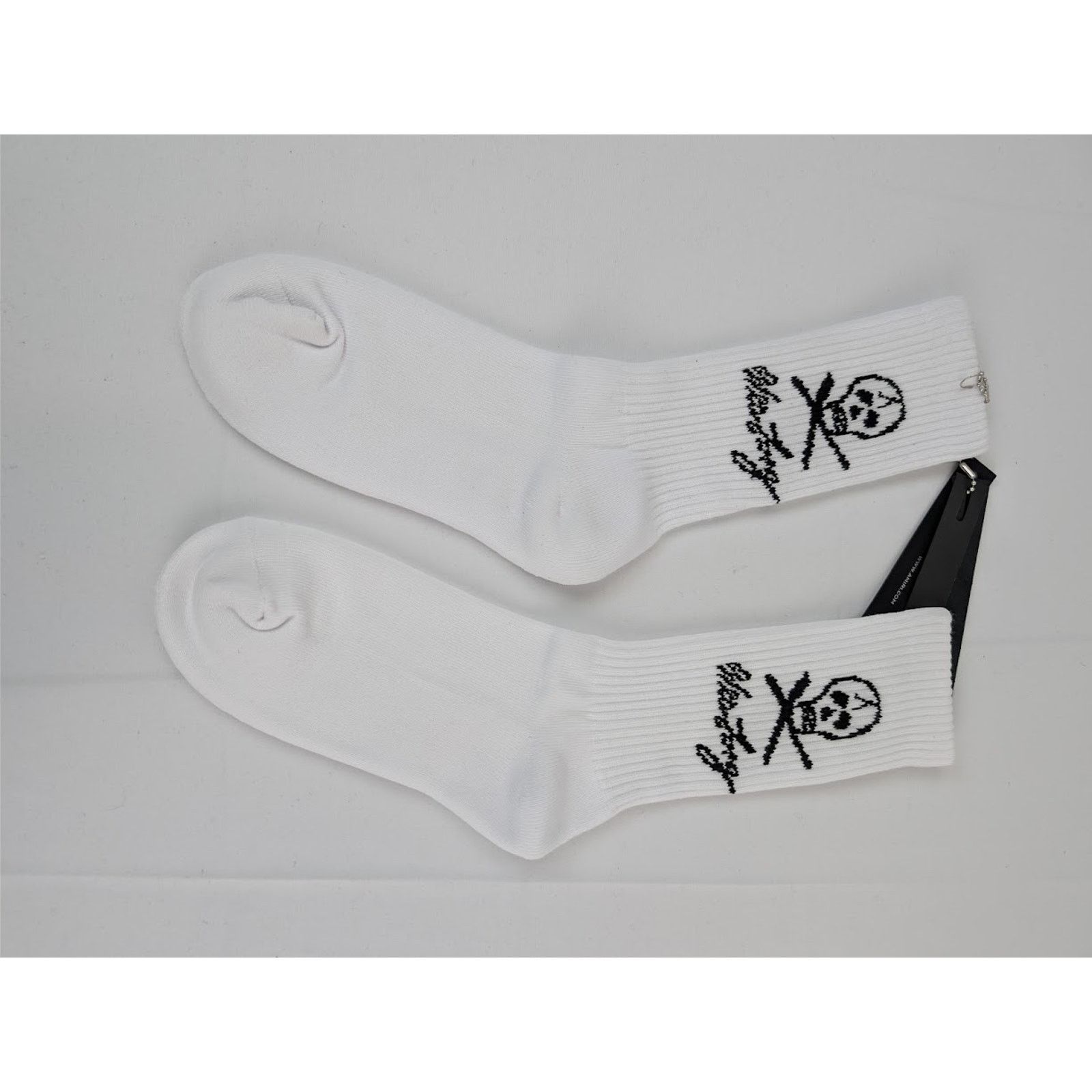 Amiri × Wes Lang o1rshd1 Size: 43-44 / Skull Head Socks in White Size ONE SIZE - 7 Thumbnail