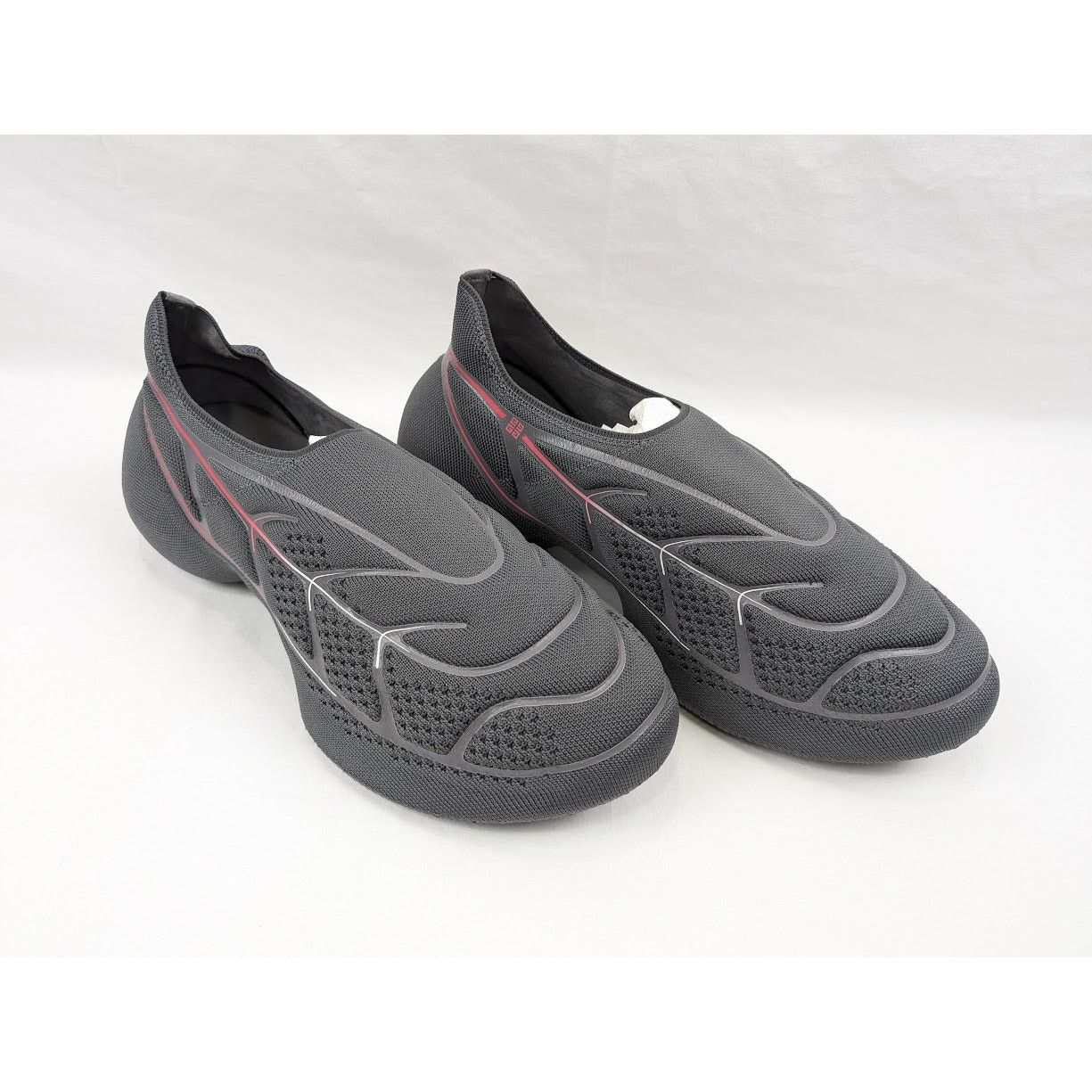 Givenchy o1rshd1 TK-360 Plus Sneakers in Grey/Red Size US 12 / EU 45 - 13 Thumbnail