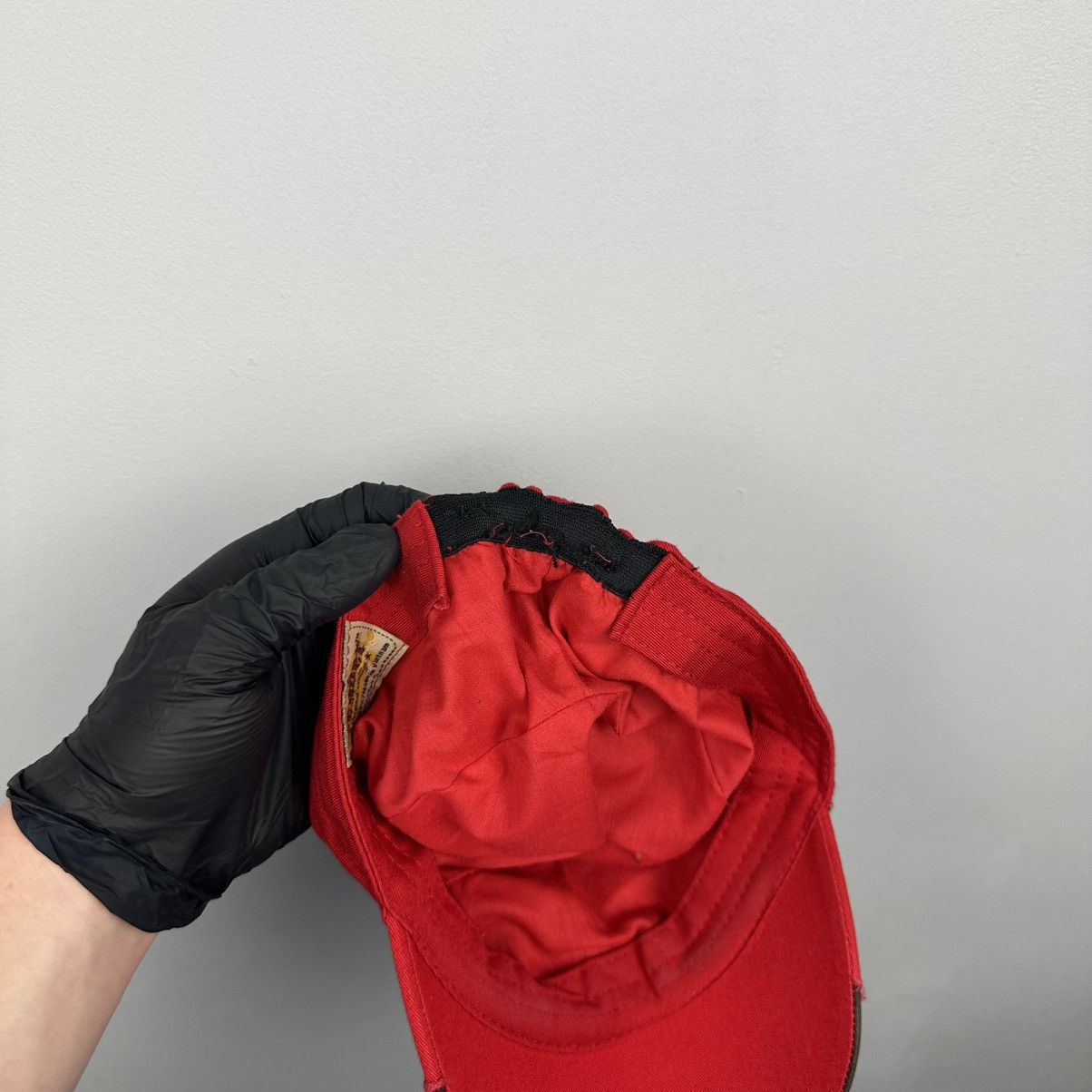 Vintage Vintage 90’s Cross On Red Army Cadet Y2K Ref Cap Size ONE SIZE - 15 Thumbnail