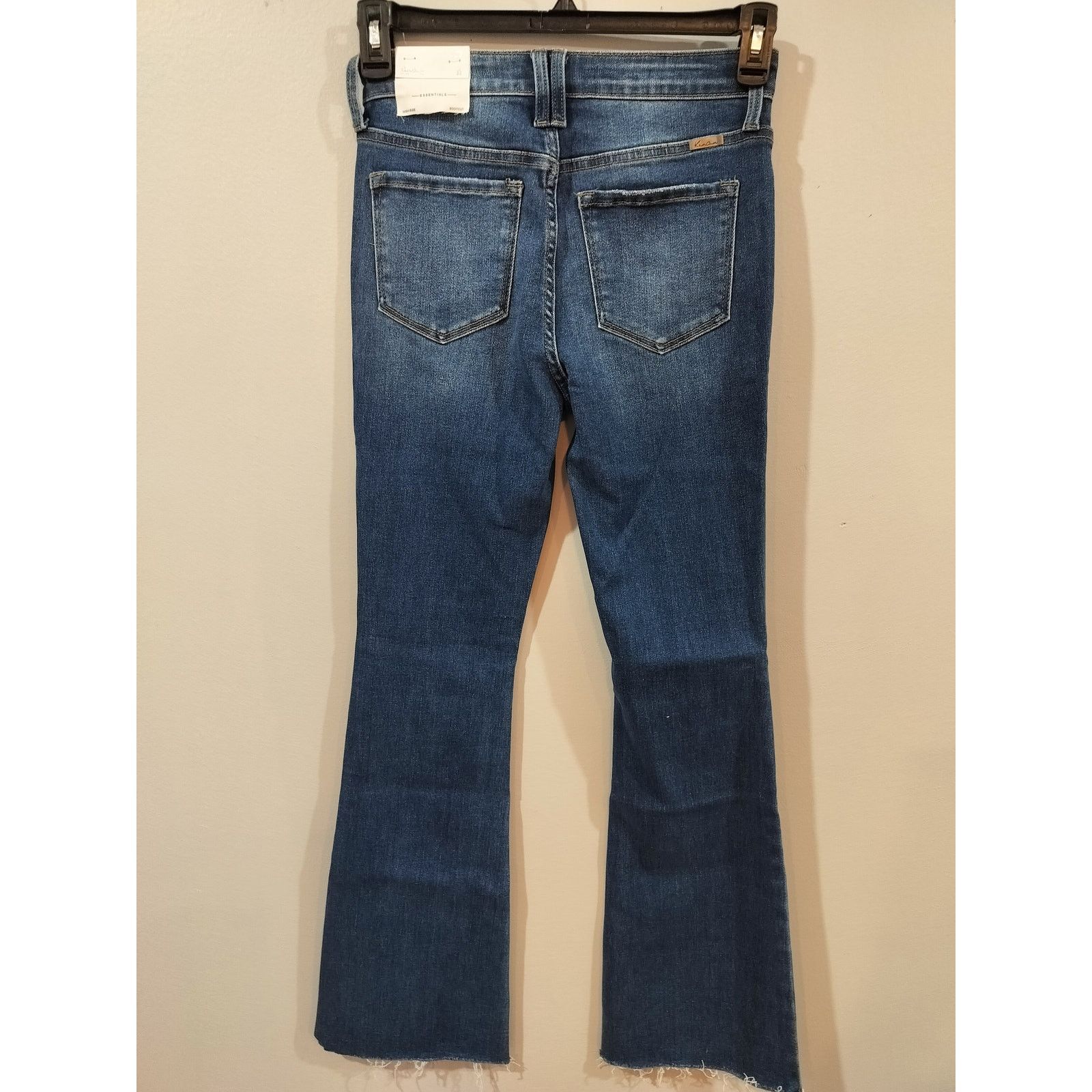 Other KanCan Essentials High Rise Bootcut Jeans Raw Hem 3/25 Size 25" / US 0 / IT 36 - 3 Thumbnail