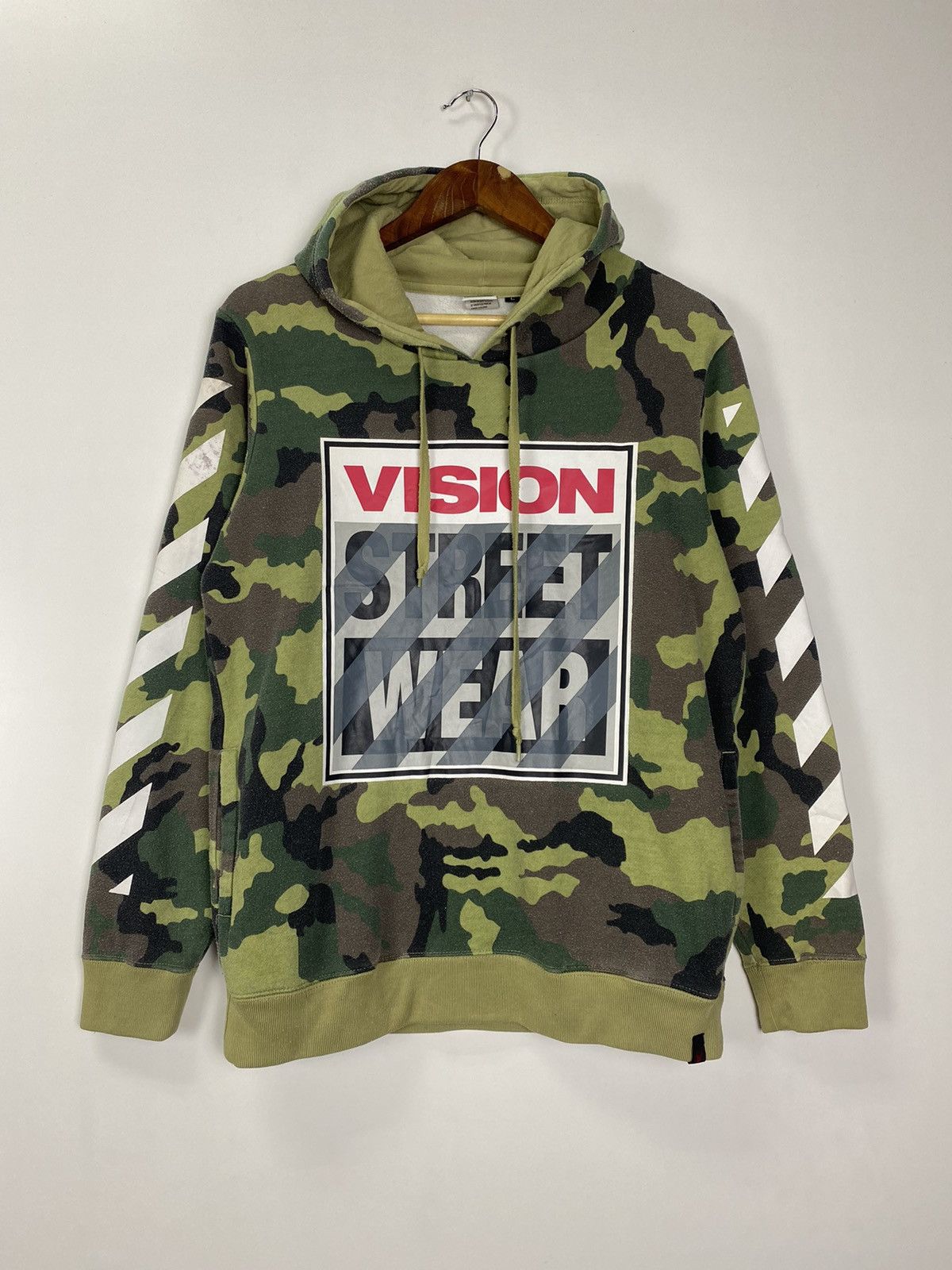 Vision Streetwear Vision Streetwear off -white design hoodies Size US L / EU 52-54 / 3 - 2 Thumbnail