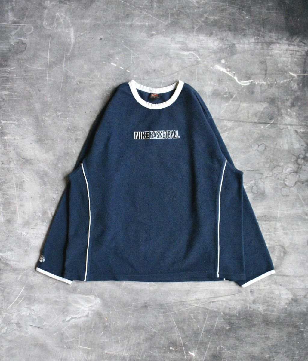 Nike Vintage Y2K Nike Basketball Fleece Sweatshirt (L) Size US L / EU 52-54 / 3 - 1 Thumbnail