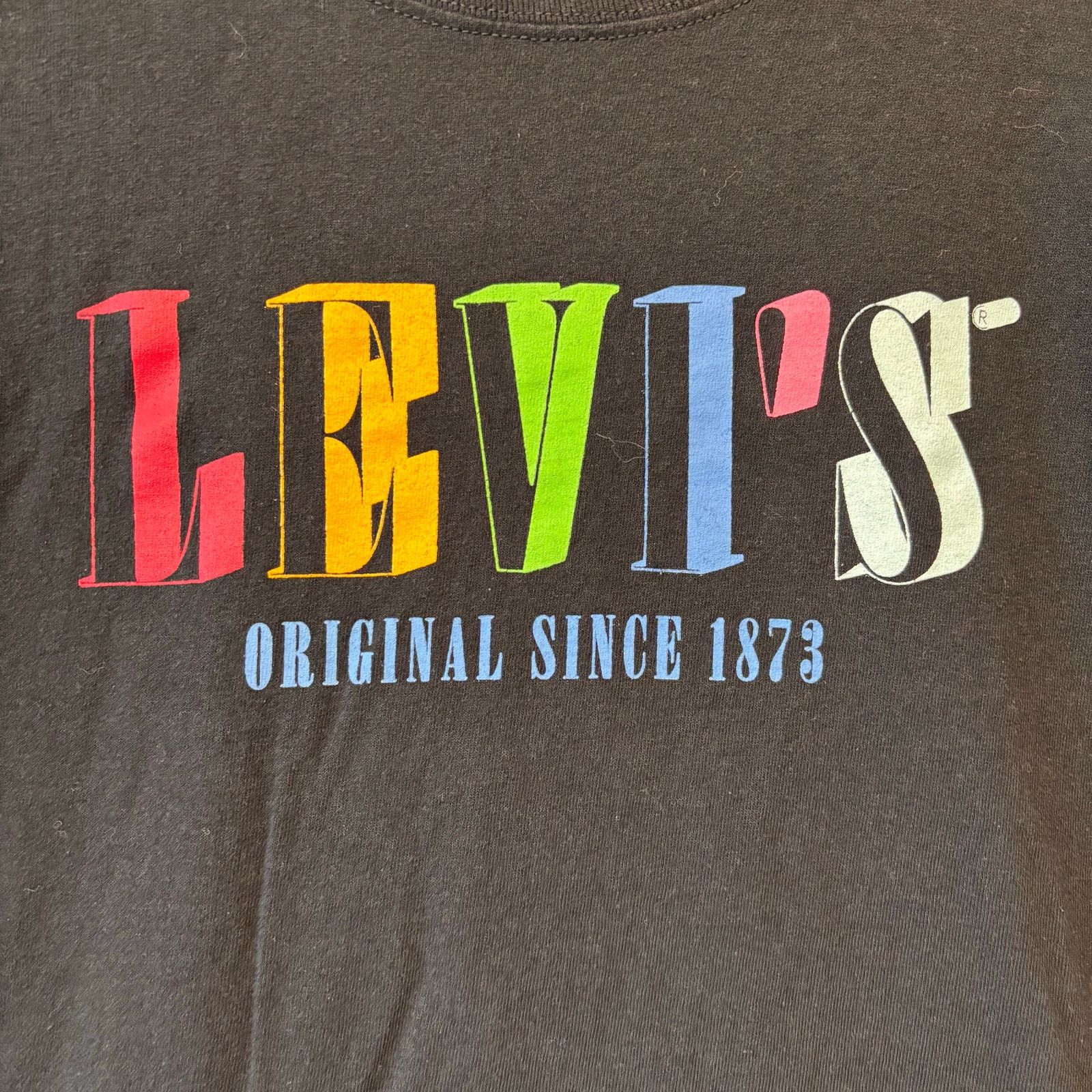 Levi's Levi's Shirt Colorful Short Sleeve Block Letters Rainbow Size US L / EU 52-54 / 3 - 4 Thumbnail