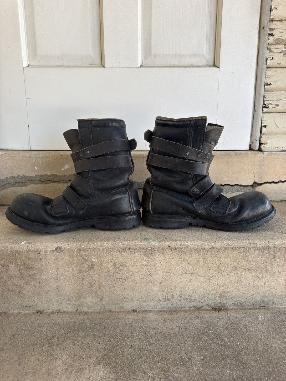 Vintage 1970’s German Tanker Boots Size US 9.5 / EU 42-43 - 6 Thumbnail