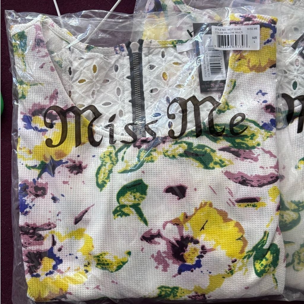 Miss Me Miss me crop top floral Size M / US 6-8 / IT 42-44 - 6 Thumbnail