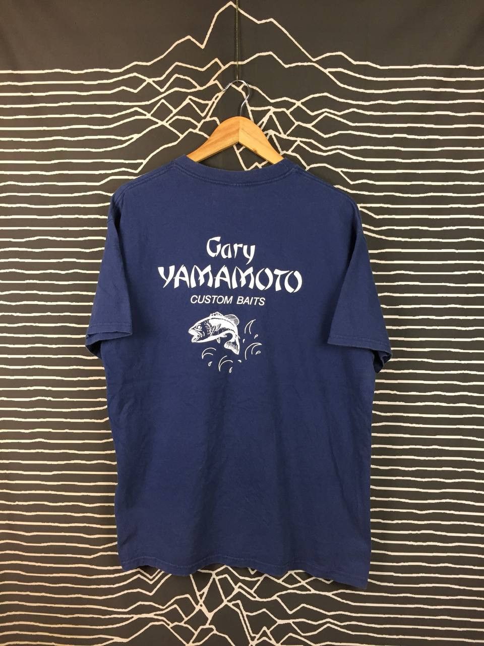 Japanese Brand Gary Yamamoto Custom Baits Big Logo Fishing Apparel Tee Size US L / EU 52-54 / 3 - 2 Thumbnail