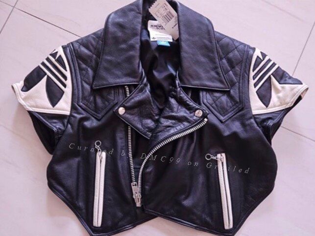 Jeremy Scott Adidas x Jeremy Scott Black Leather Vest Size XS / US 0-2 / IT 36-38 - 1 Thumbnail