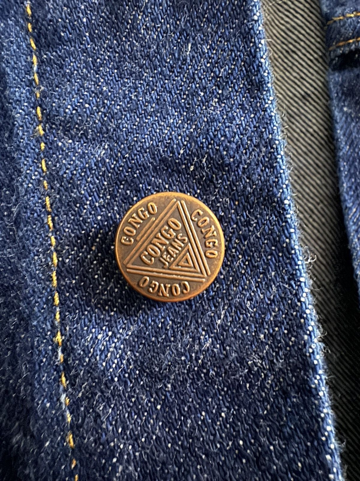 Other Vintage Congo Trader Denim Jacket Size US L / EU 52-54 / 3 - 3 Thumbnail