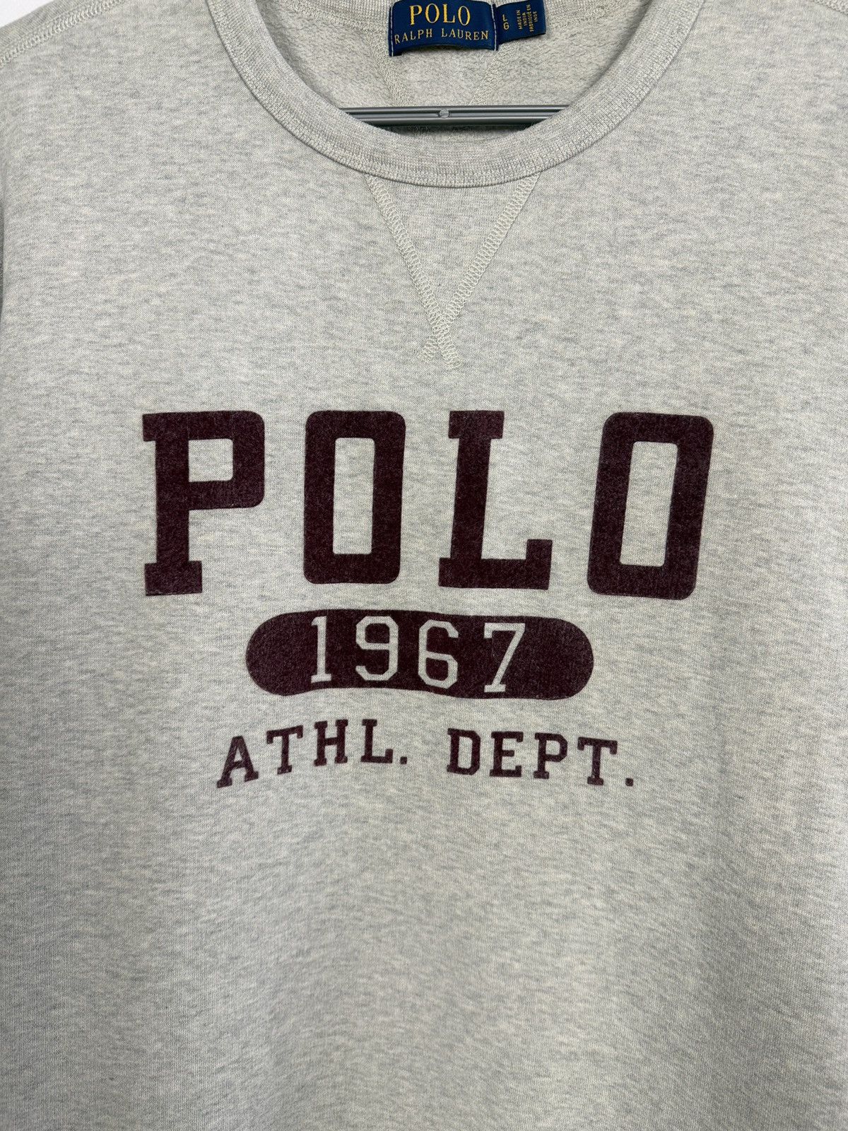 Polo Ralph Lauren Polo Ralph Lauren Crew Sweatshirt Big Logo Pullover Size L Size US L / EU 52-54 / 3 - 6 Thumbnail