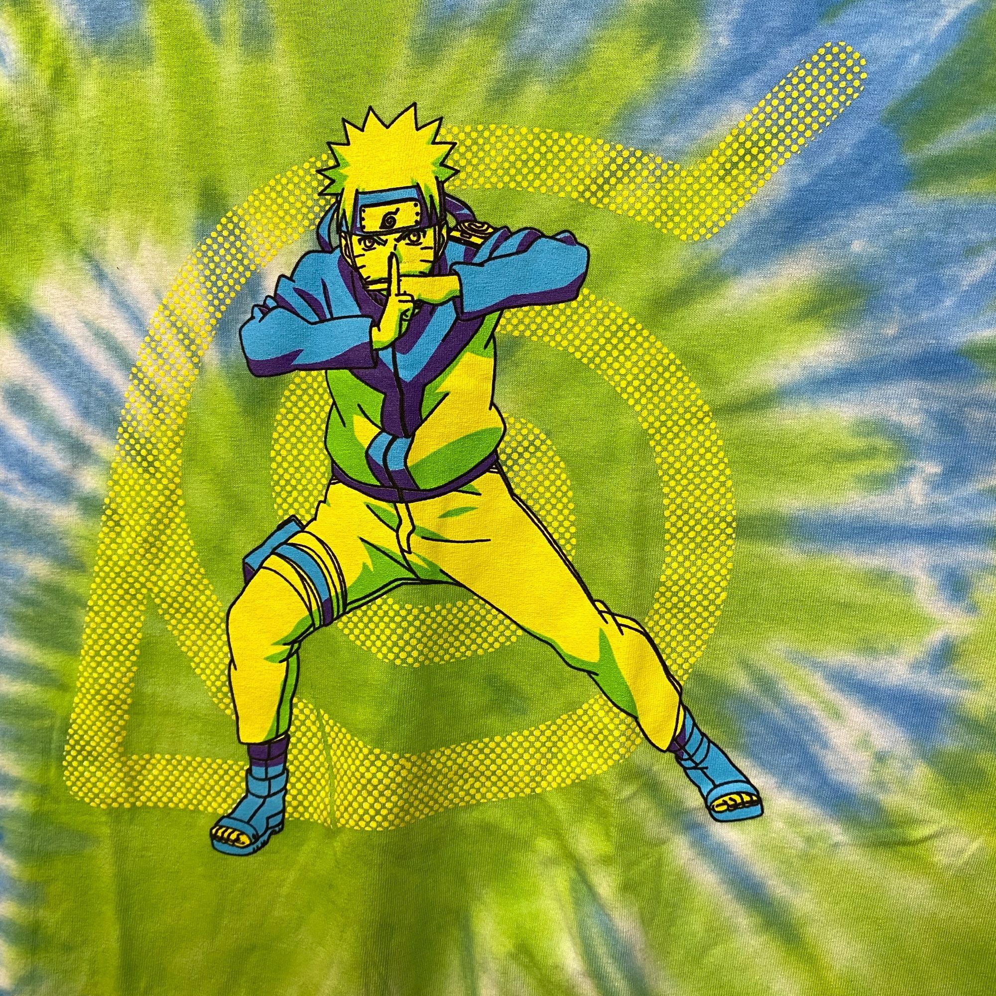 Anime Naruto Shadow Clone Jutsu Naruto Shippuden Anime Tie Dye L Size US L / EU 52-54 / 3 - 2 Thumbnail