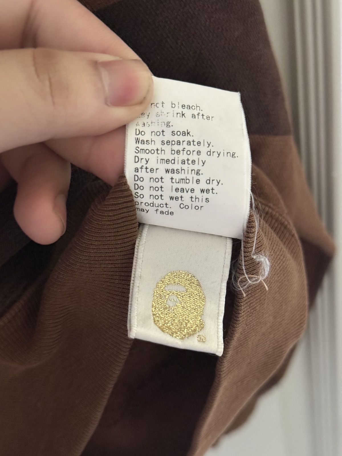 Bape NIGO ERA BAPESTA! 2006! Brown Bapesta Zip Up Hoodie Size US L / EU 52-54 / 3 - 11 Thumbnail