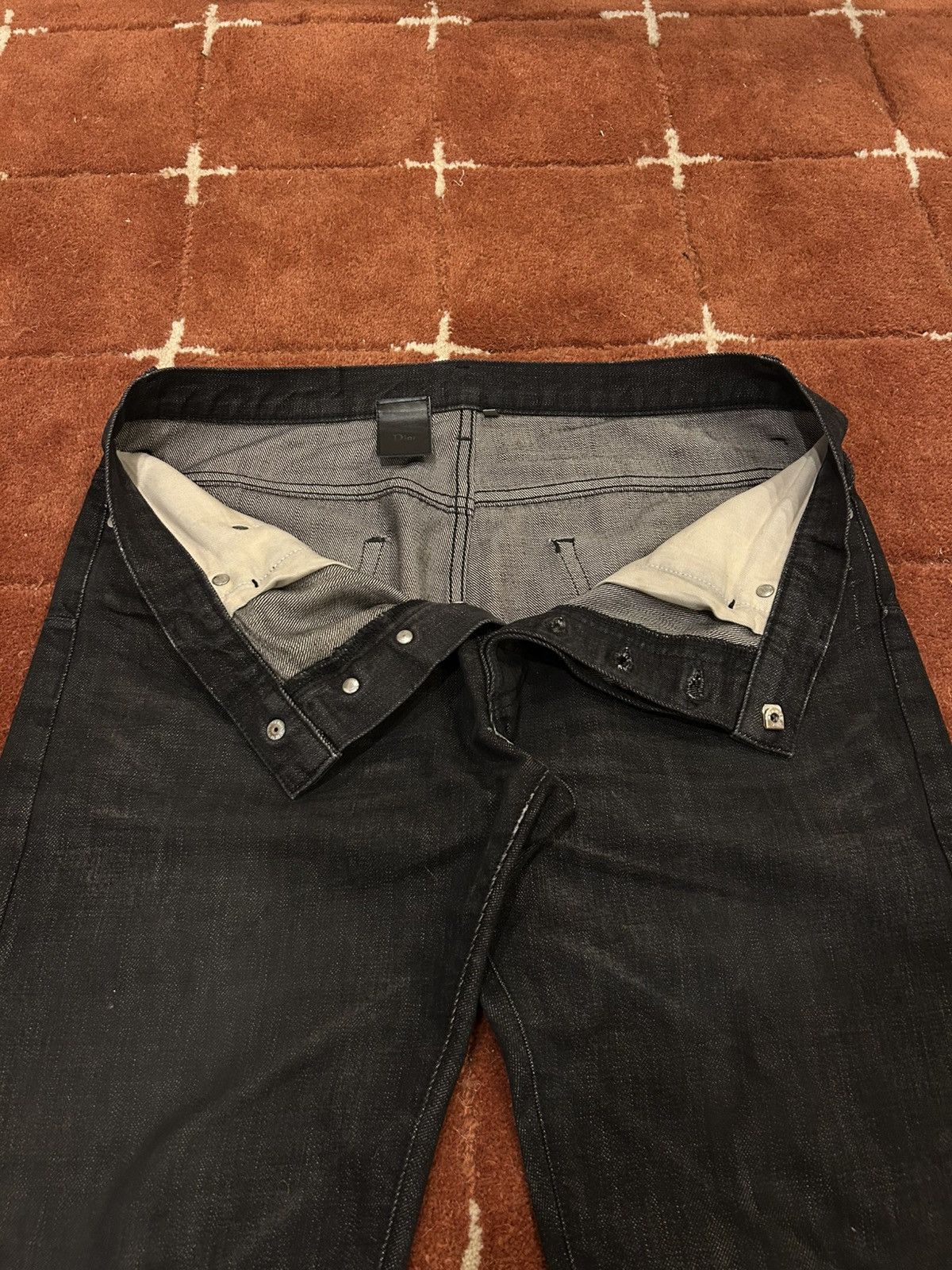 Dior Dior aw04 clawmark denim jeans Size US 31 - 6 Thumbnail