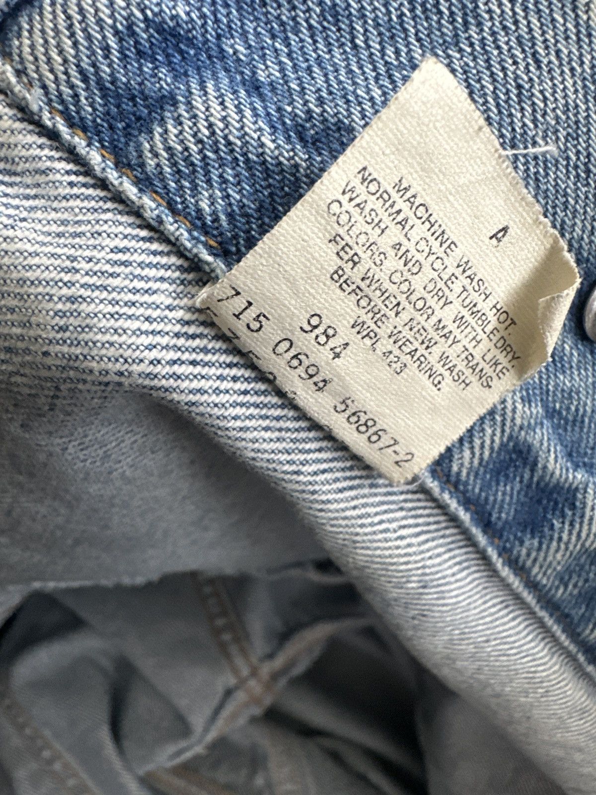 Revenge REVENGE “Levi’s Orange Tab Denim Jacket” ( Small ) Size US XS / EU 42 / 0 - 8 Thumbnail