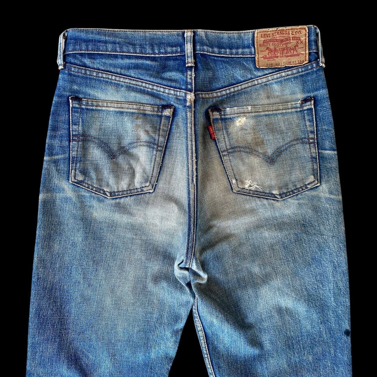 Levi's Vintage Clothing W30X30 VINTAGE LEVIS 508 JAPAN MUDWASH GRUNGE DISTRESSED Size US 30 / EU 46 - 12 Thumbnail
