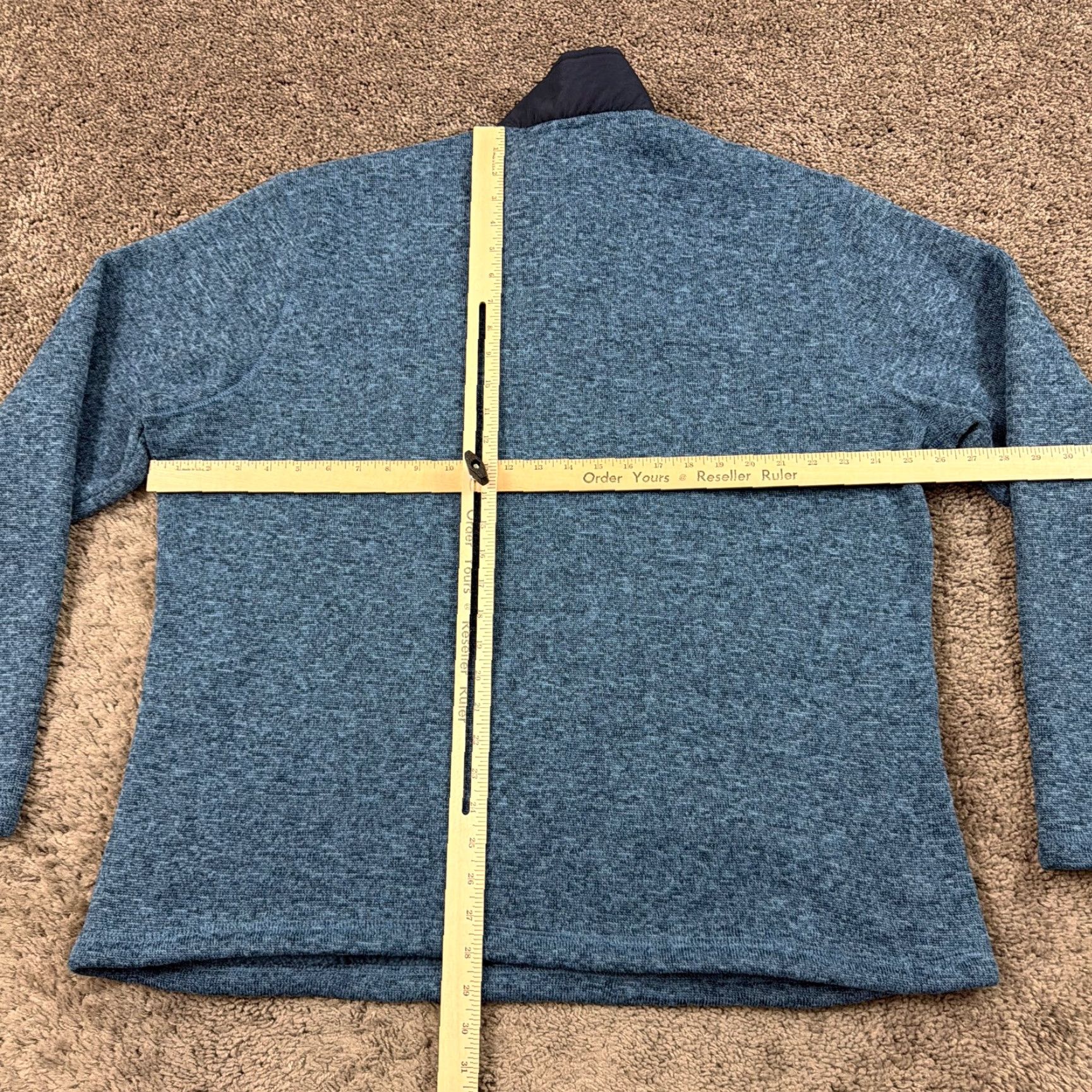 Eddie Bauer VINTAGE Eddie Bauer Sweater Mens XL Blue Fleece 1/4 Zip Pullover Comfort Casual Thick Size US XL / EU 56 / 4 - 6 Thumbnail